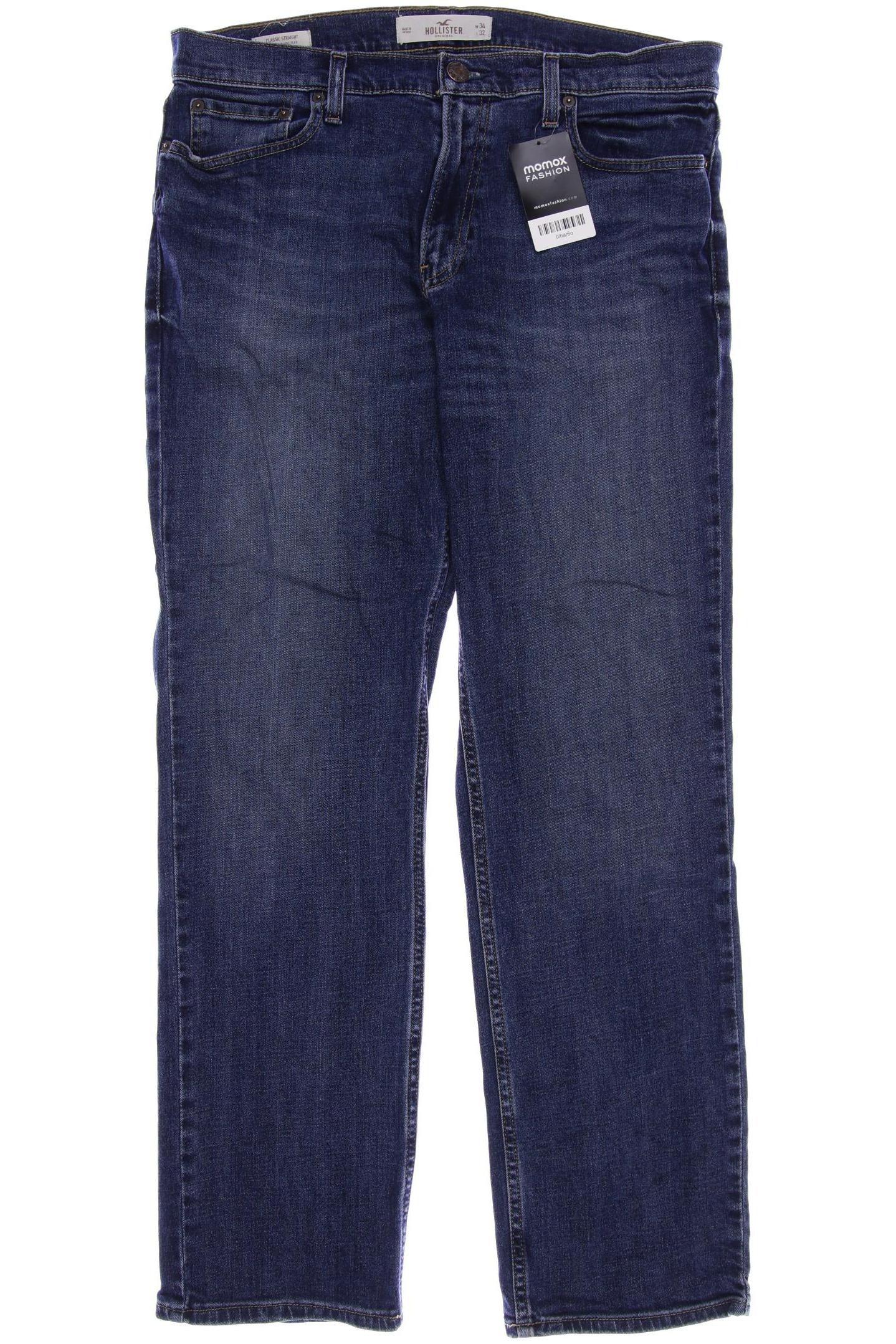 

Hollister Herren Jeans, marineblau