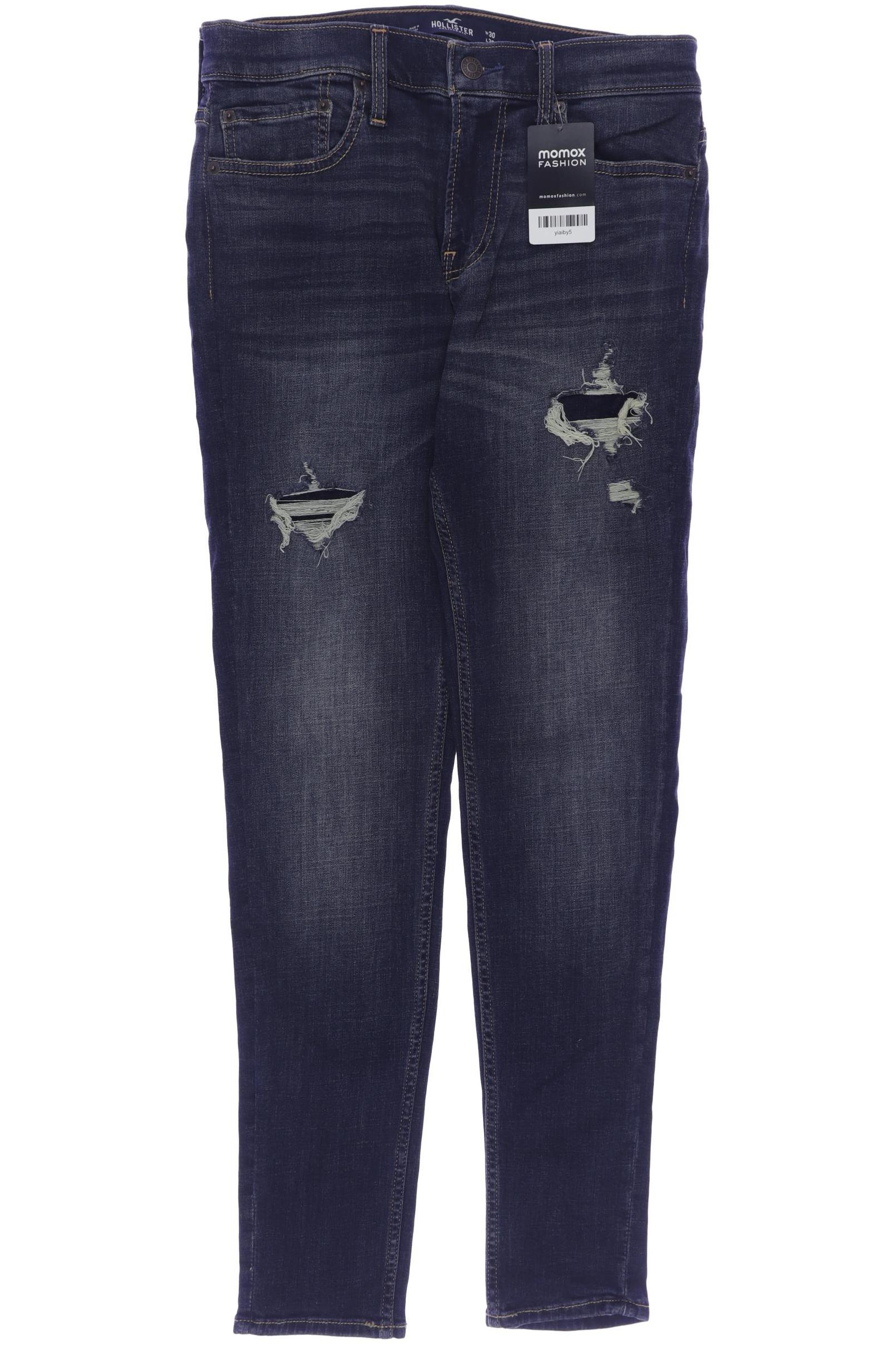 

Hollister Herren Jeans, marineblau, Gr. 30