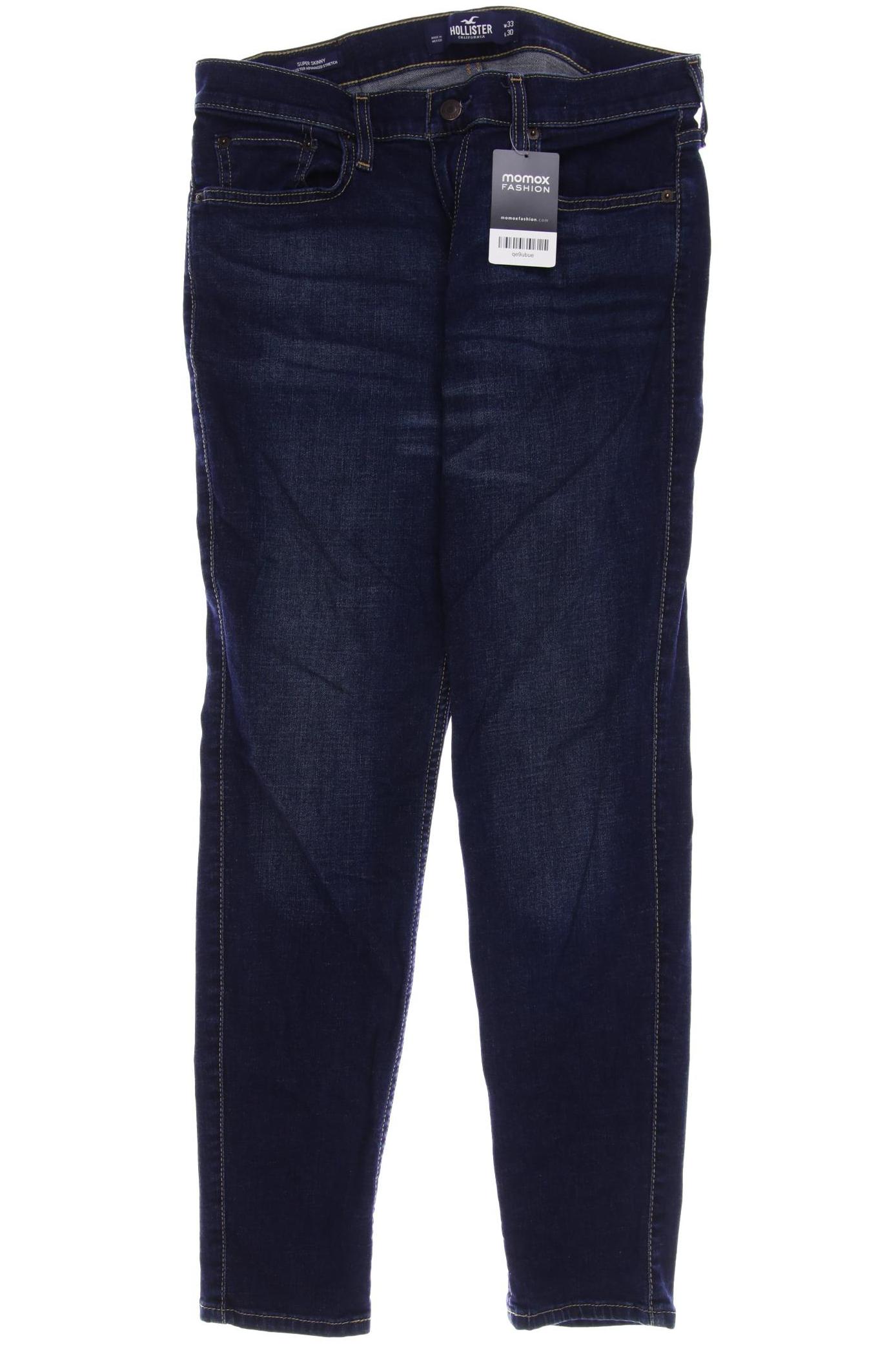 

Hollister Herren Jeans, marineblau