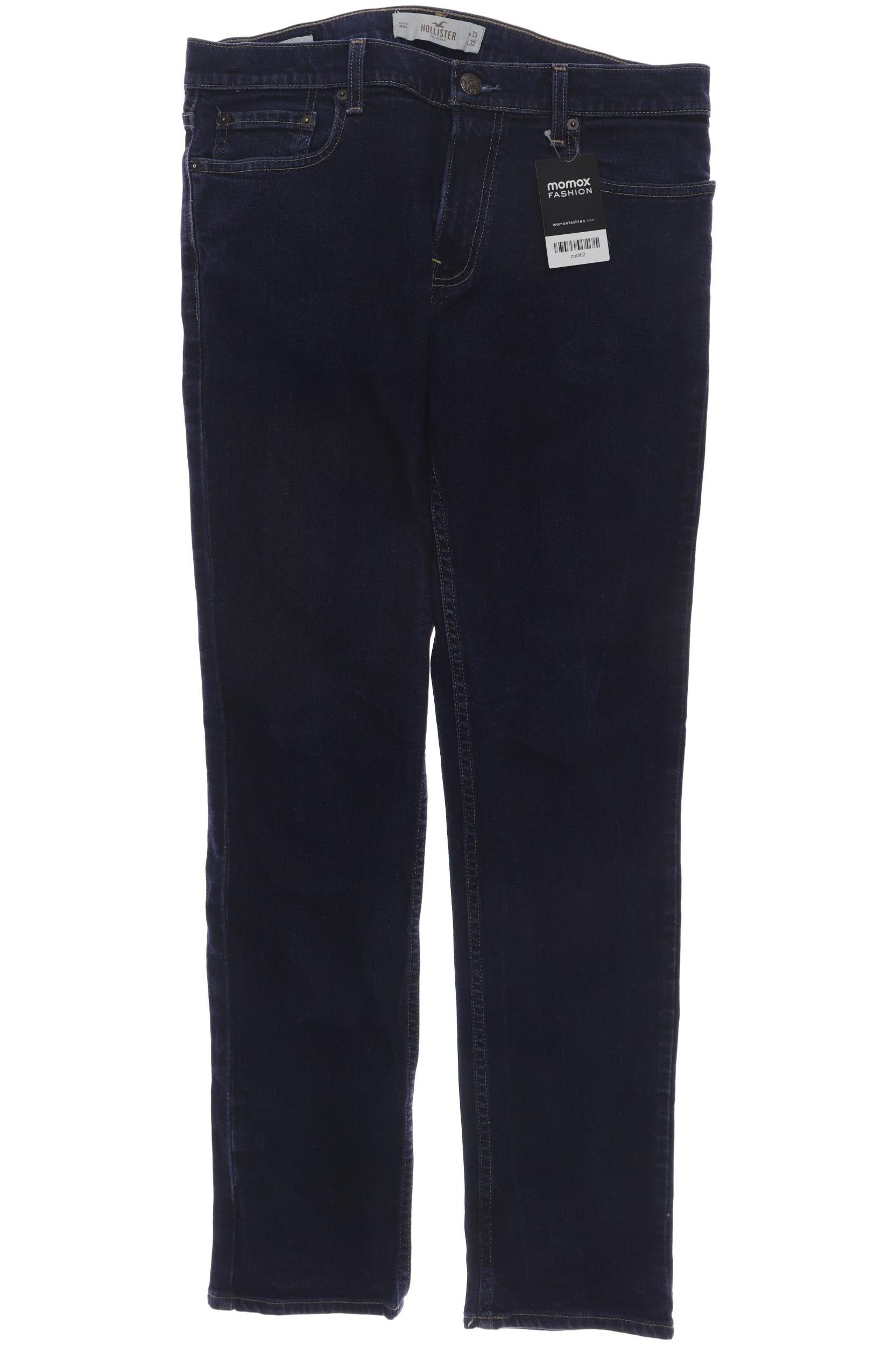 

Hollister Herren Jeans, marineblau, Gr. 33