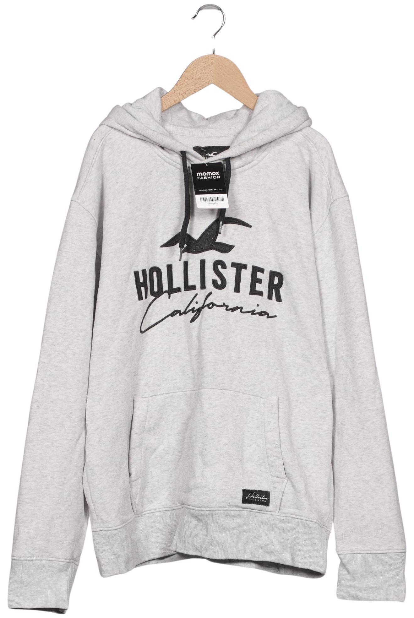 

Hollister Herren Kapuzenpullover, grau, Gr. 48