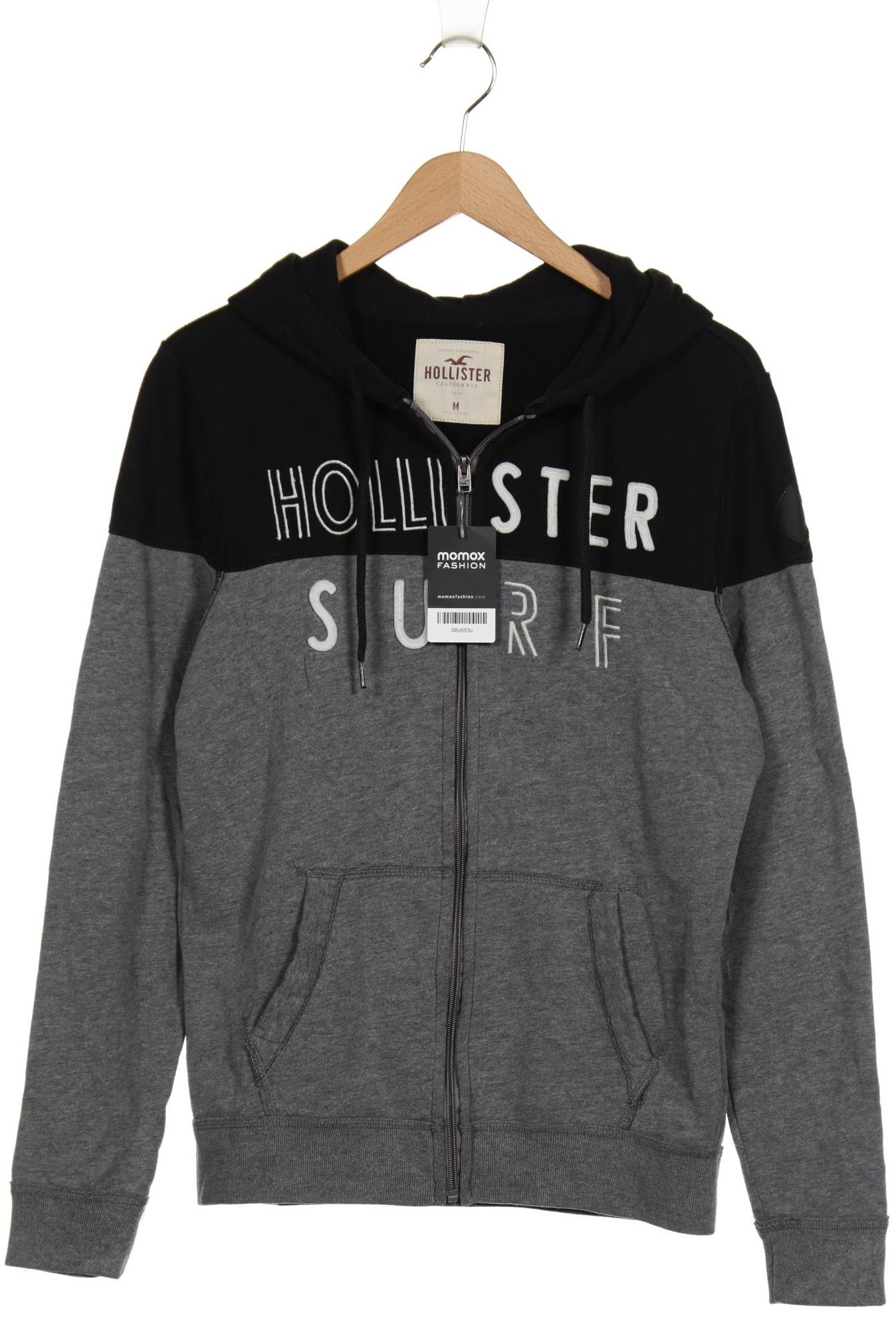 

Hollister Herren Kapuzenpullover, grau, Gr. 48