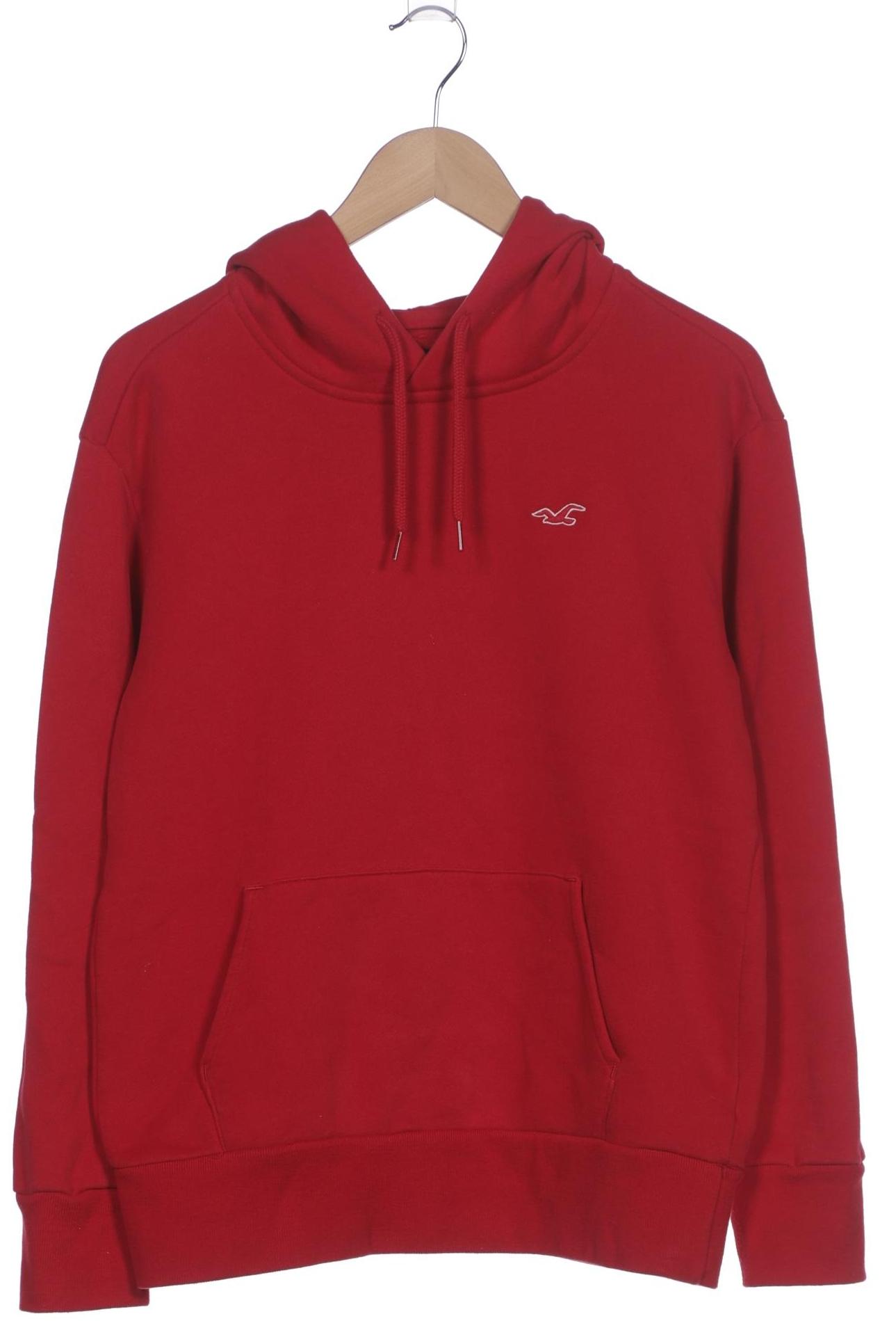 

Hollister Herren Kapuzenpullover, rot, Gr. 44