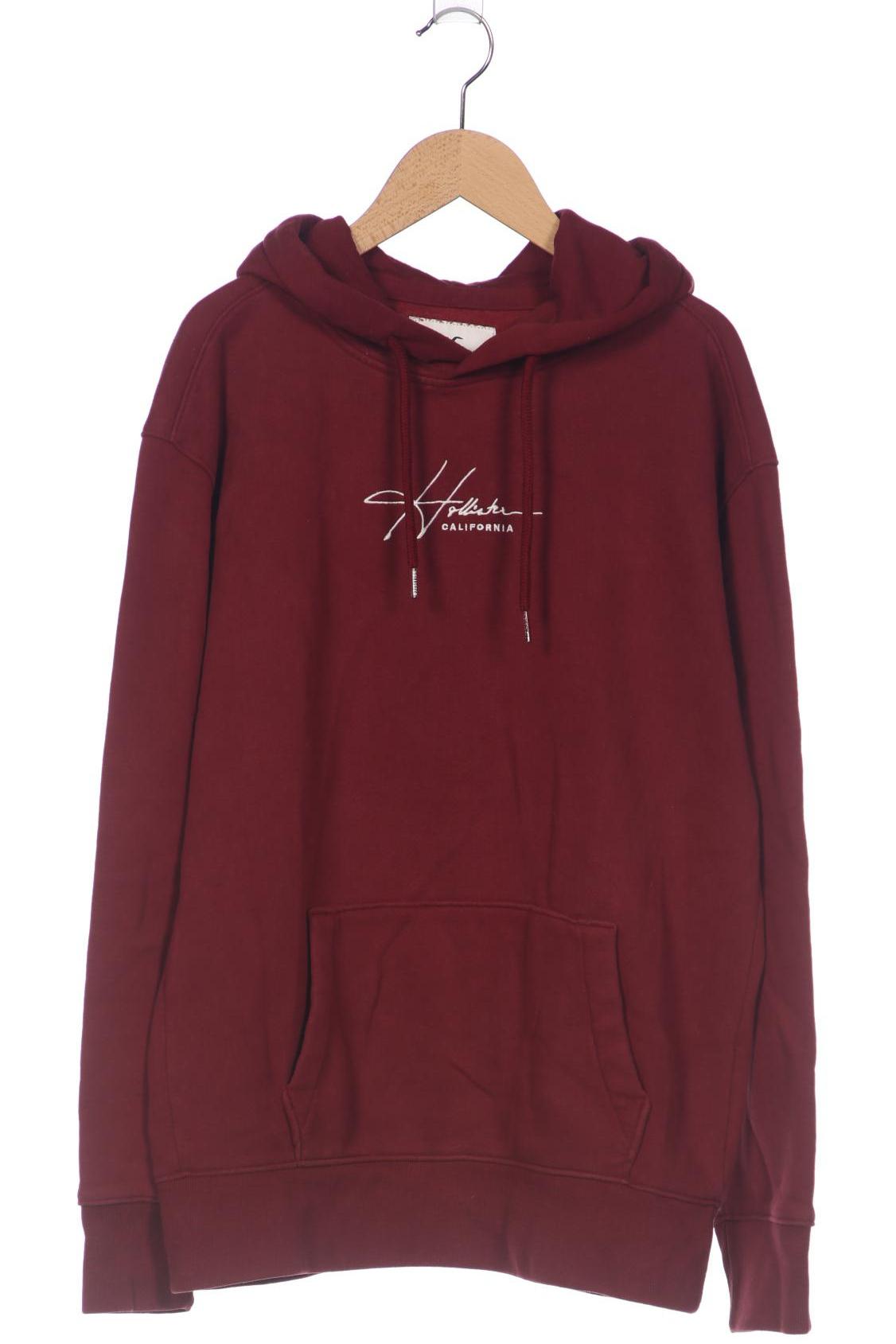 

Hollister Herren Kapuzenpullover, bordeaux, Gr. 46