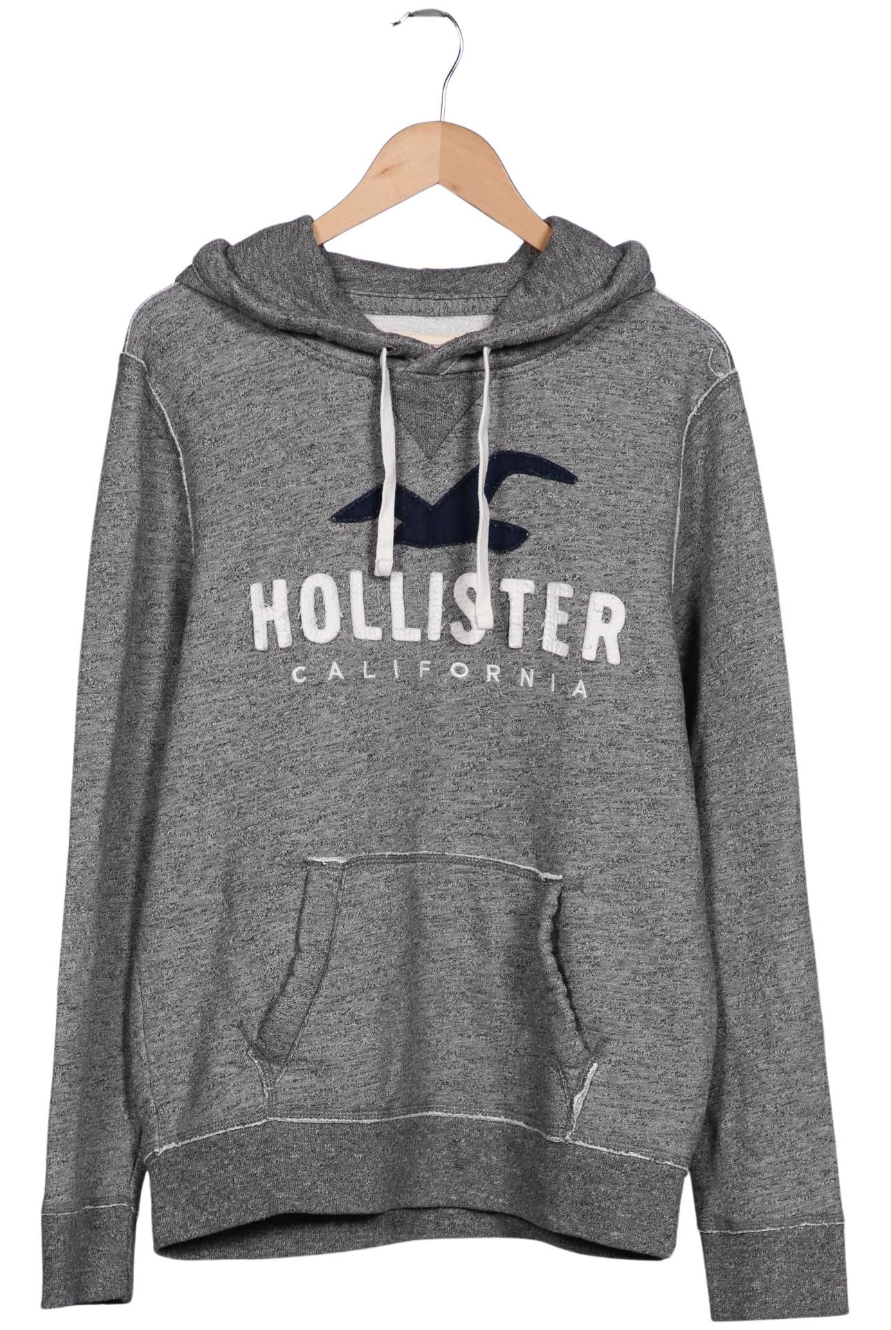 

Hollister Herren Kapuzenpullover, grau, Gr. 52