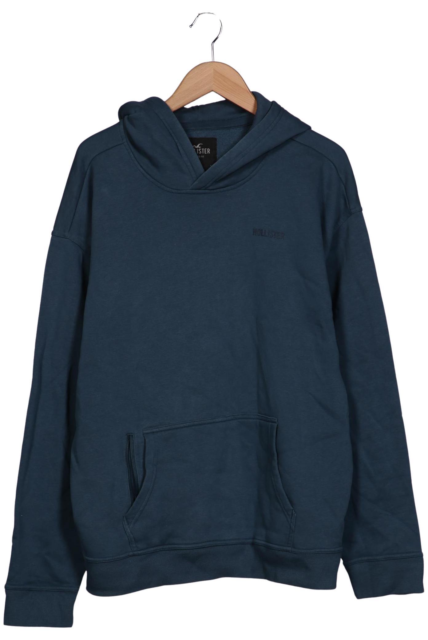 

Hollister Herren Kapuzenpullover, blau, Gr. 54