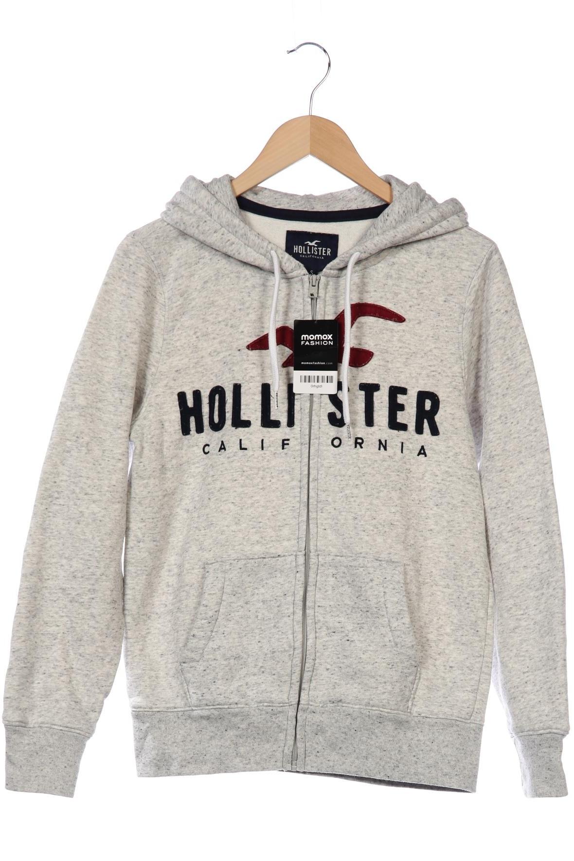 

Hollister Herren Kapuzenpullover, grau, Gr. 46
