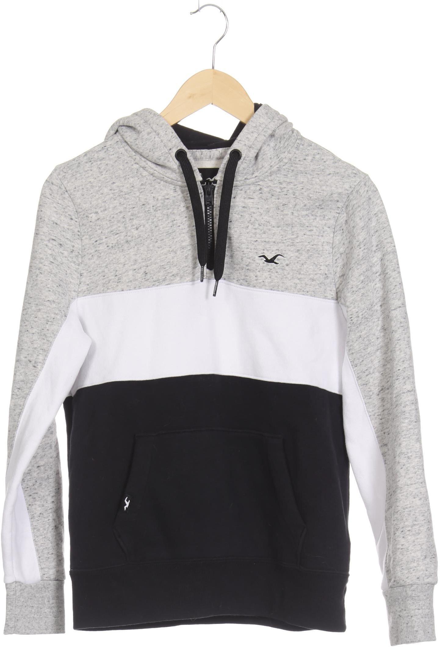 

Hollister Herren Kapuzenpullover, grau, Gr.