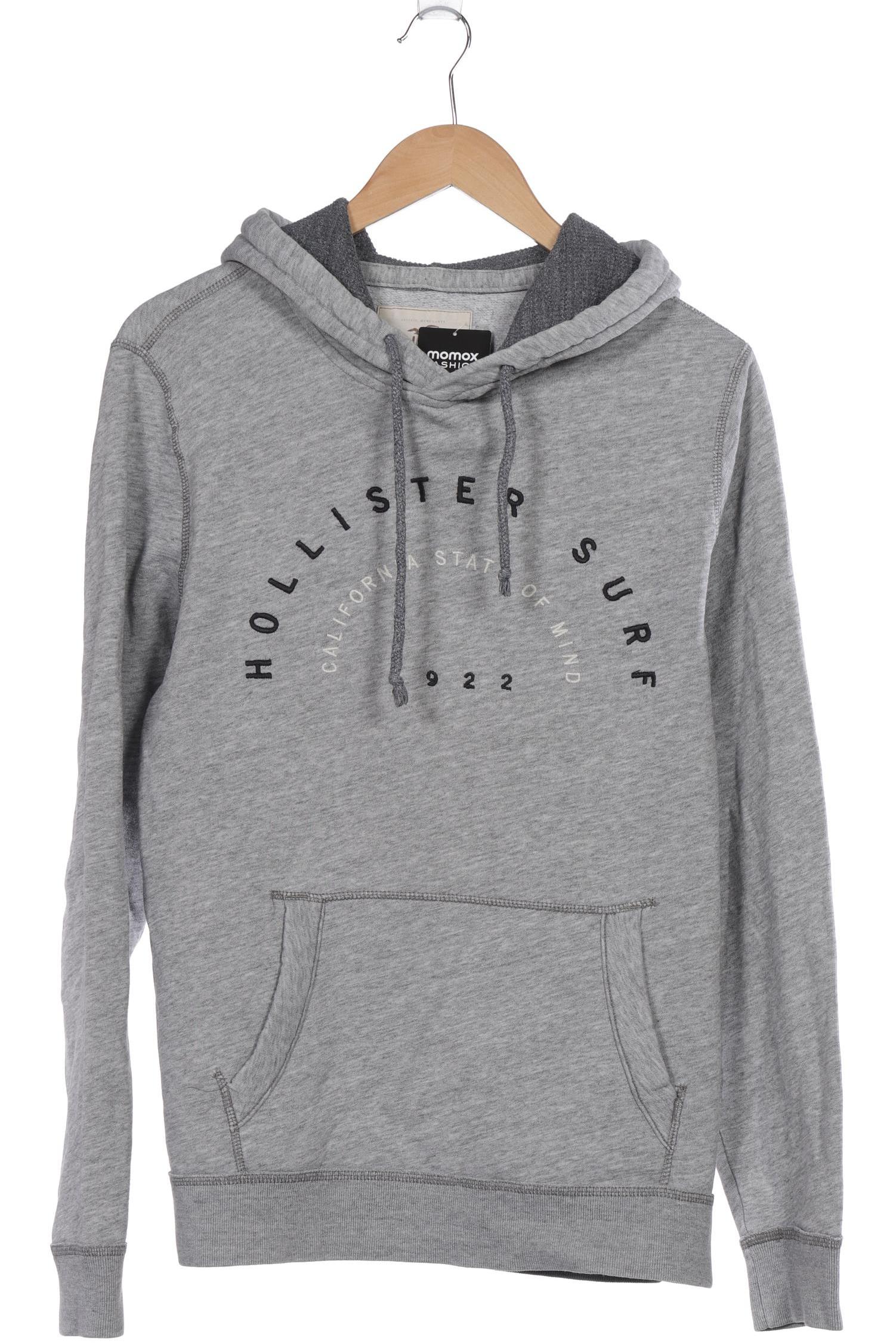 

Hollister Herren Kapuzenpullover, grau, Gr. 48