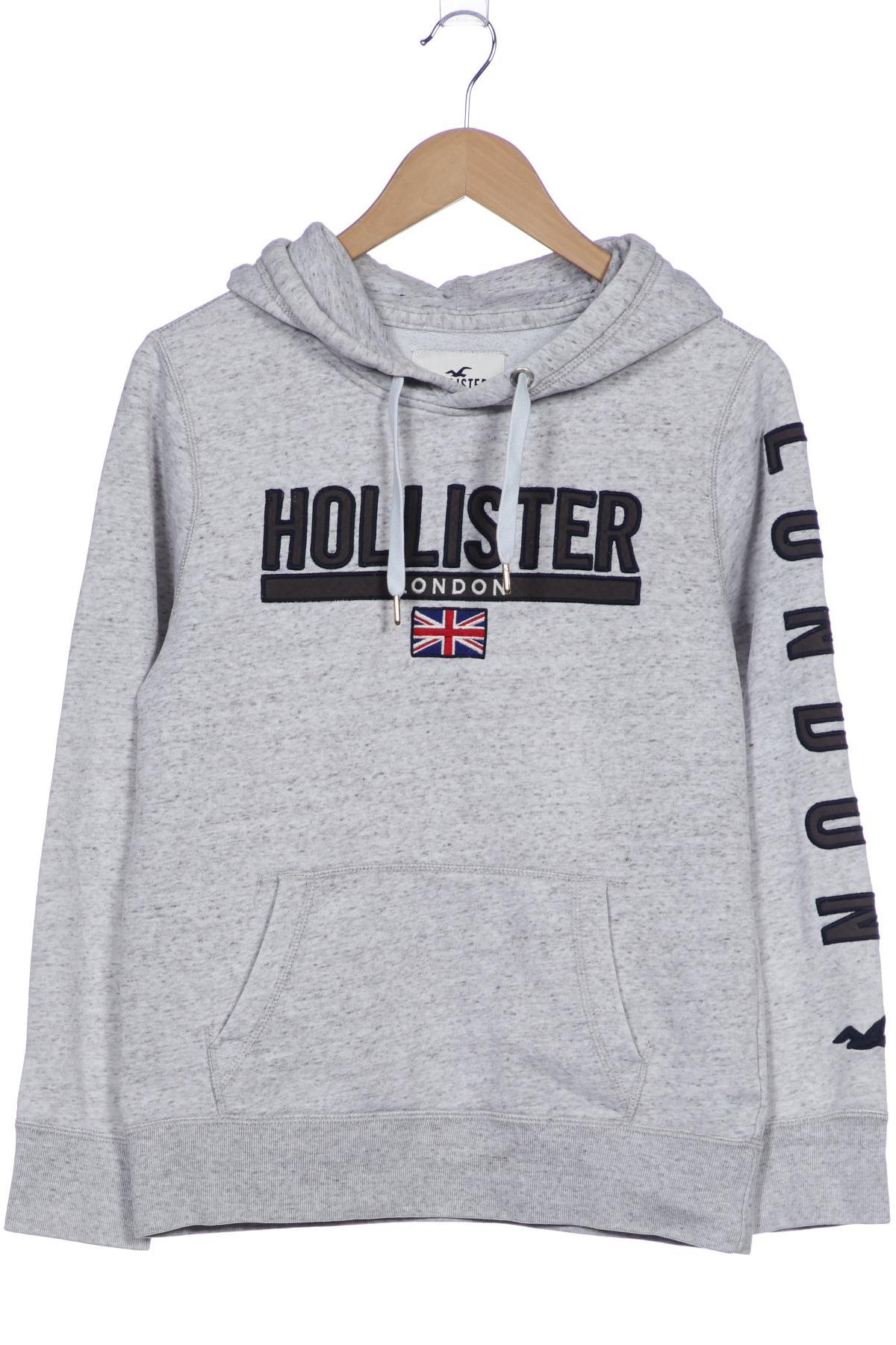 

Hollister Herren Kapuzenpullover, grau, Gr. 44