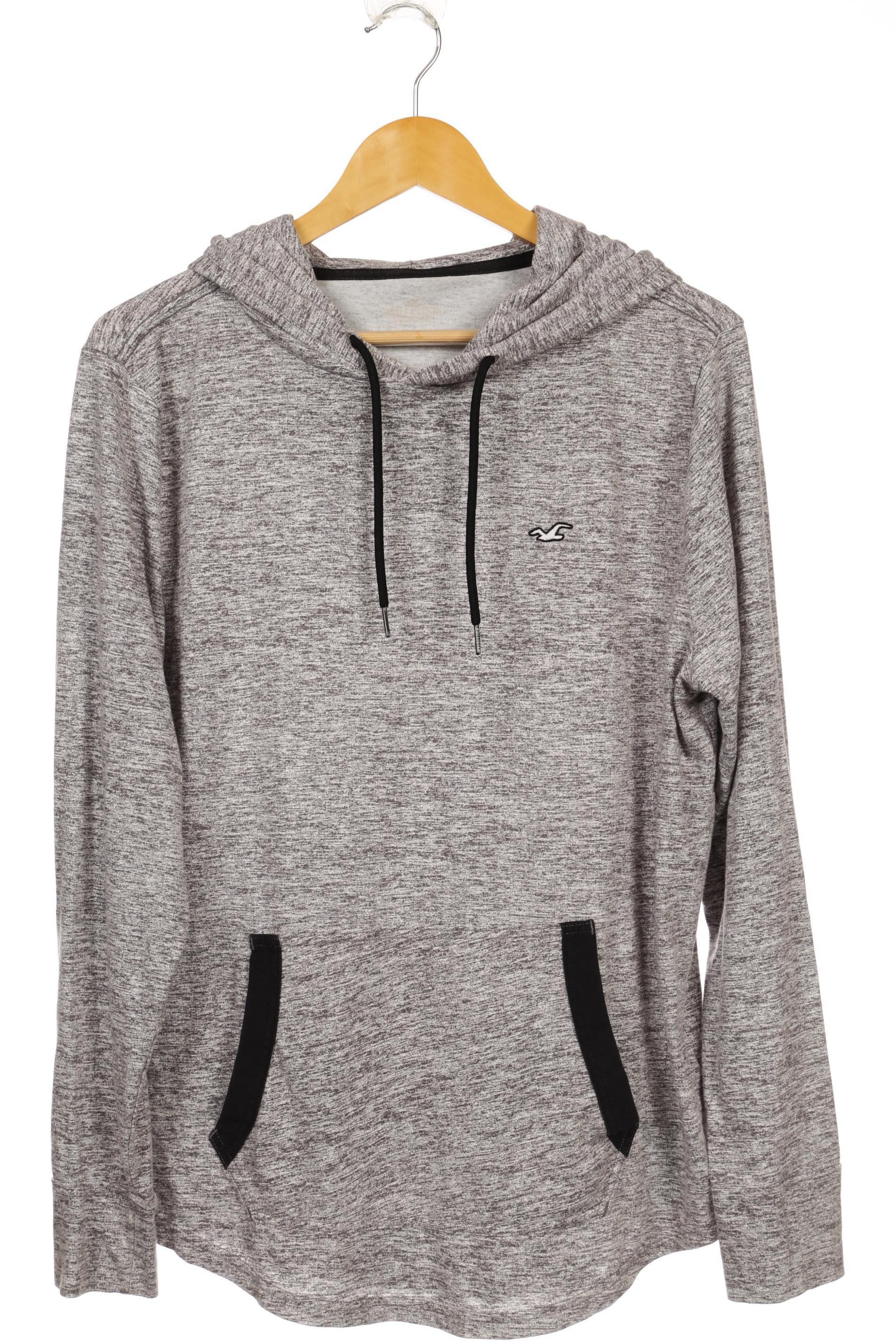 

Hollister Herren Kapuzenpullover, grau, Gr.