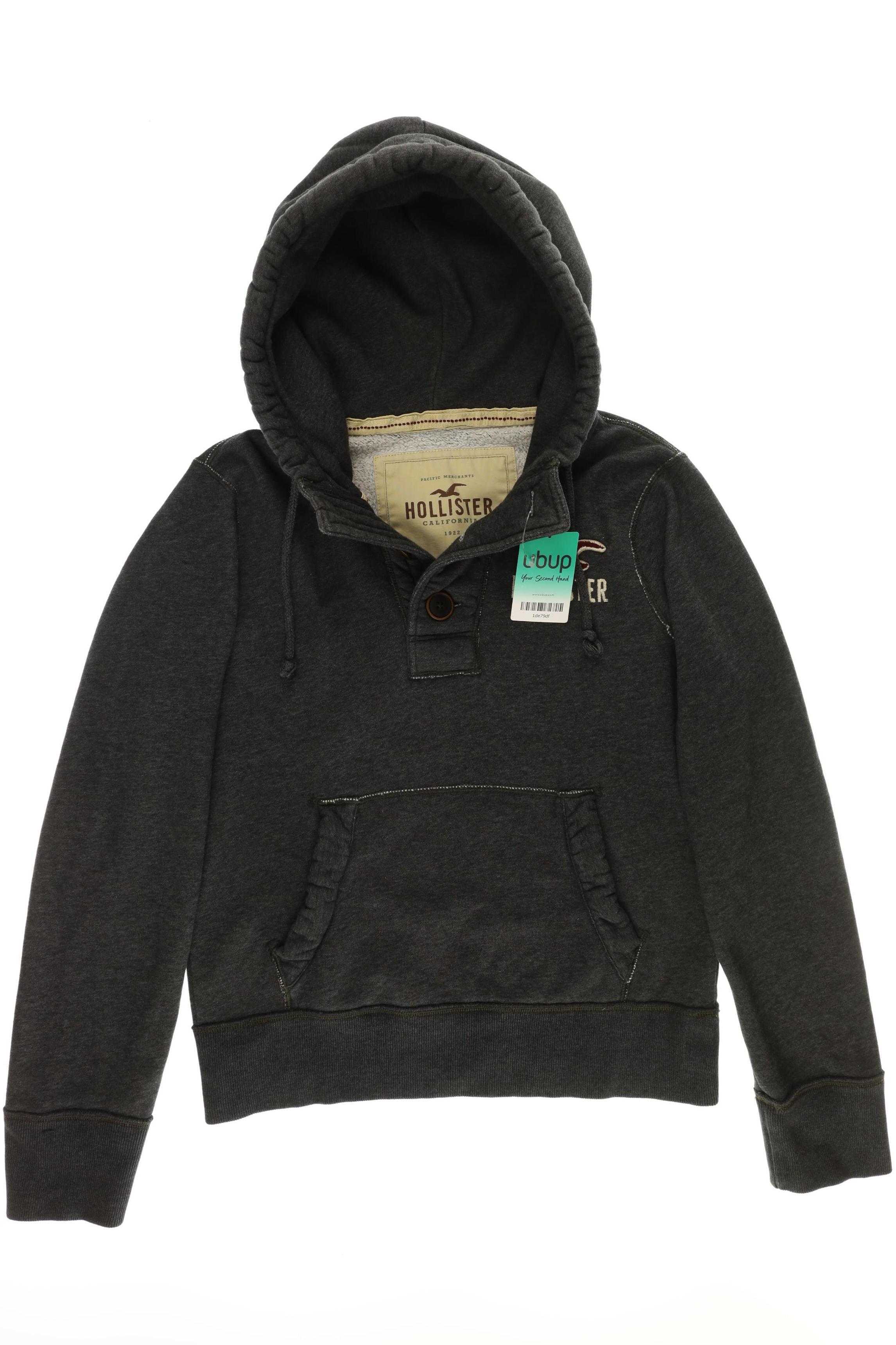 

Hollister Herren Kapuzenpullover, grau, Gr.