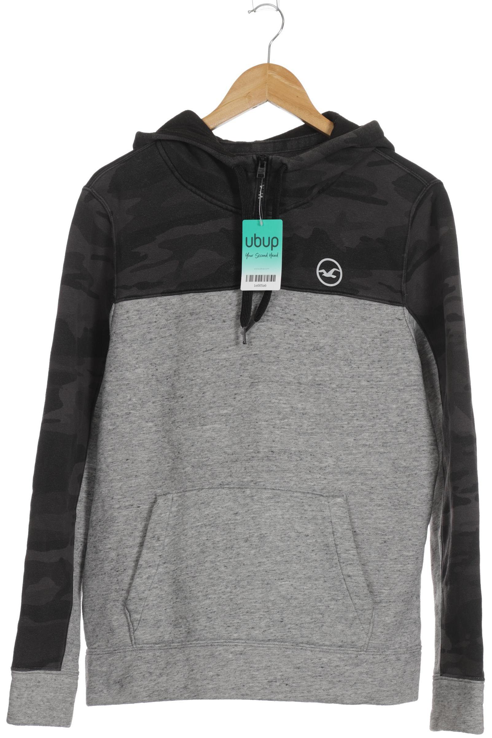

Hollister Herren Kapuzenpullover, grau, Gr.