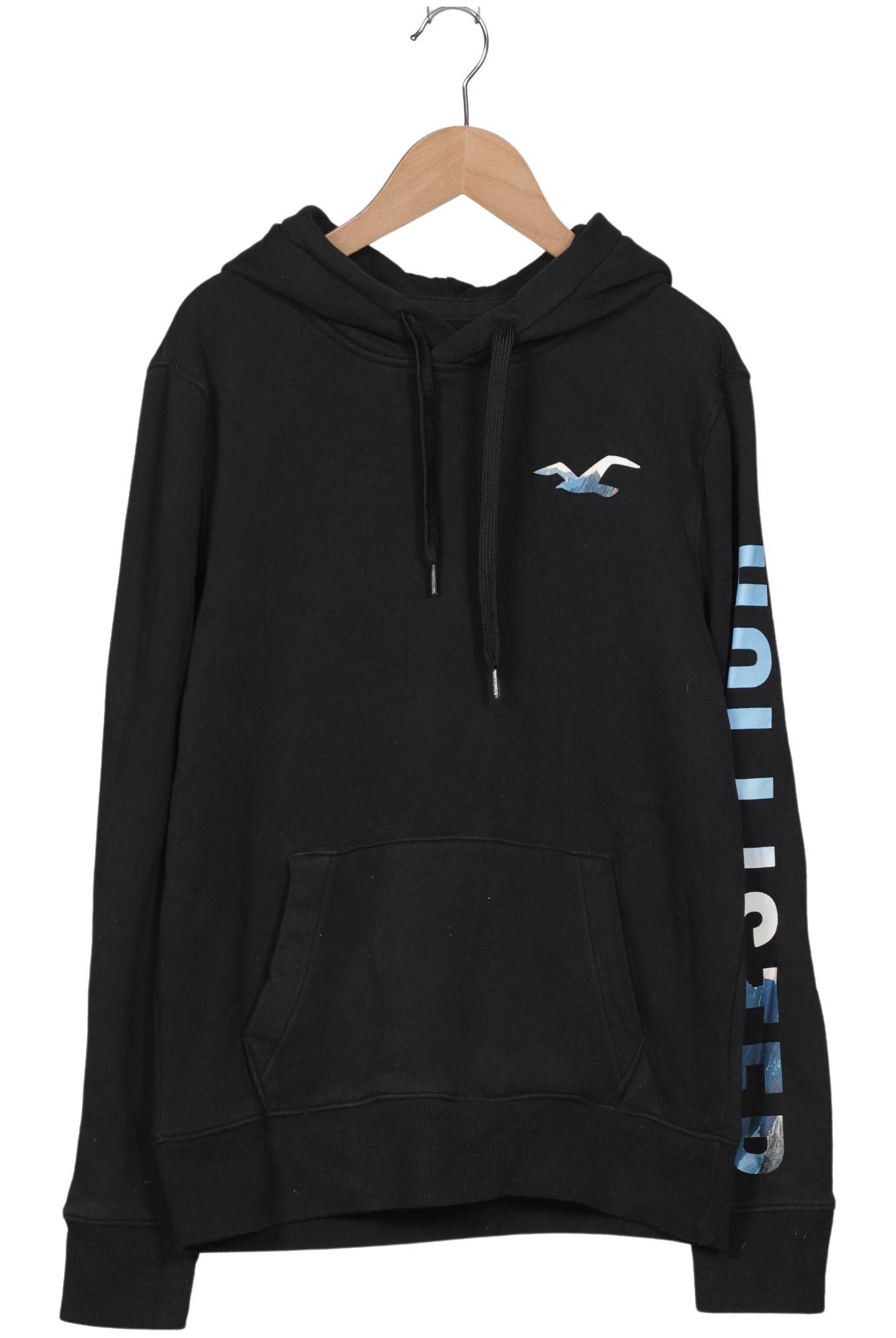 Thumbnail - Hollister Herren Kapuzenpullover, schwarz, Gr. 46