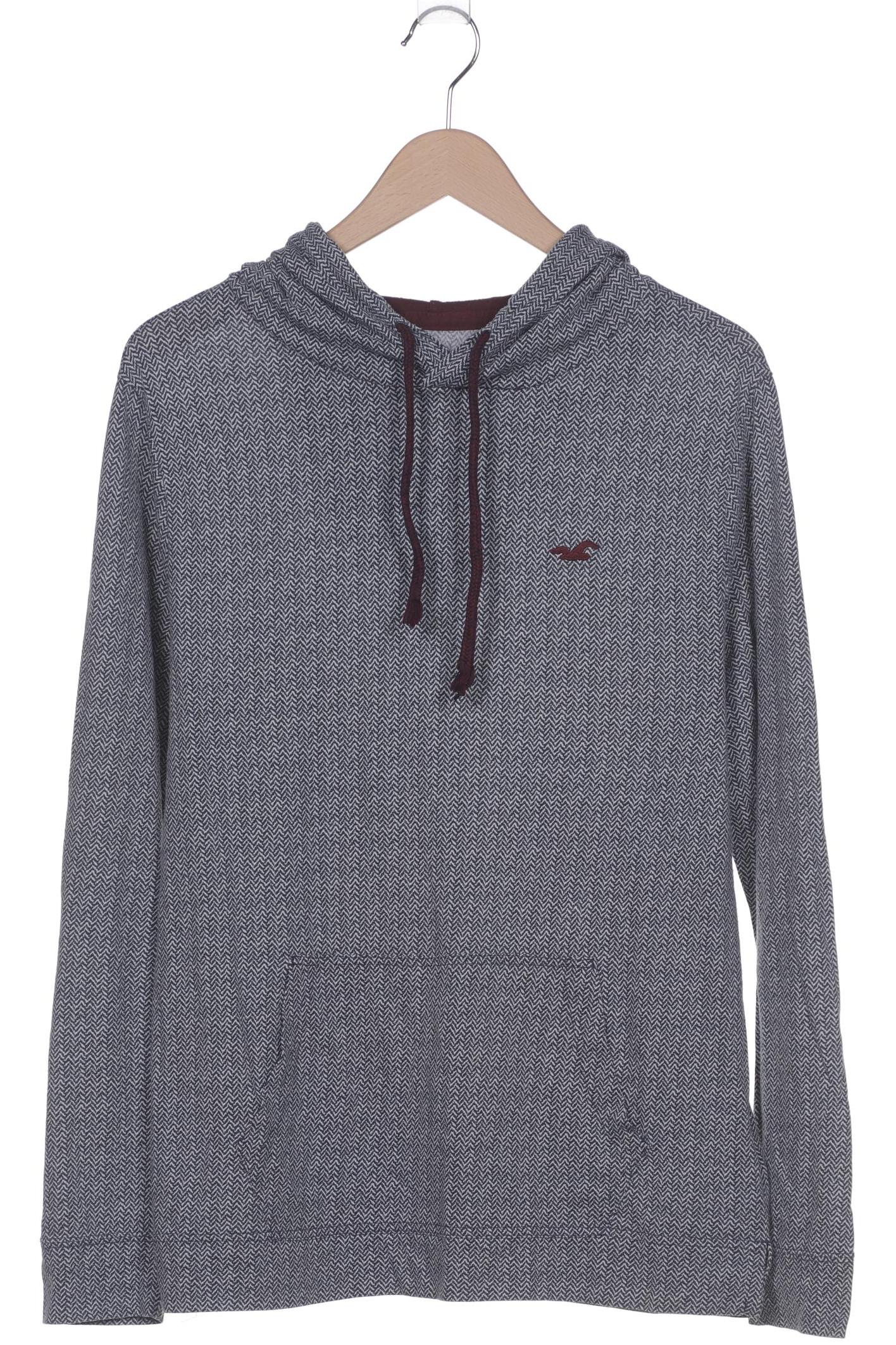 

Hollister Herren Kapuzenpullover, blau, Gr. 48