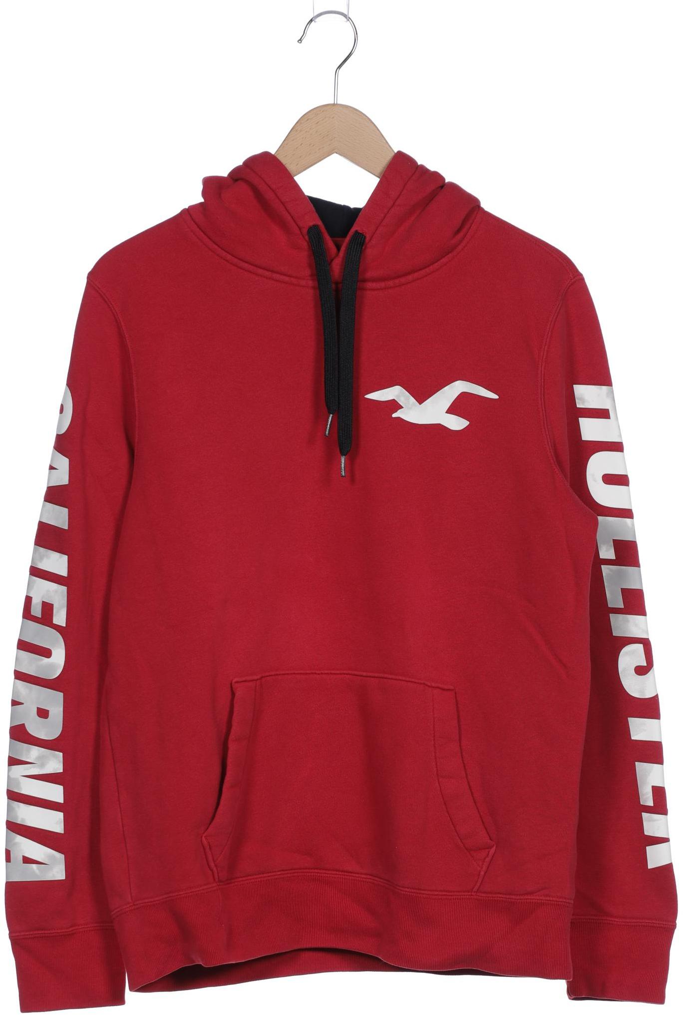 

Hollister Herren Kapuzenpullover, rot, Gr. 48