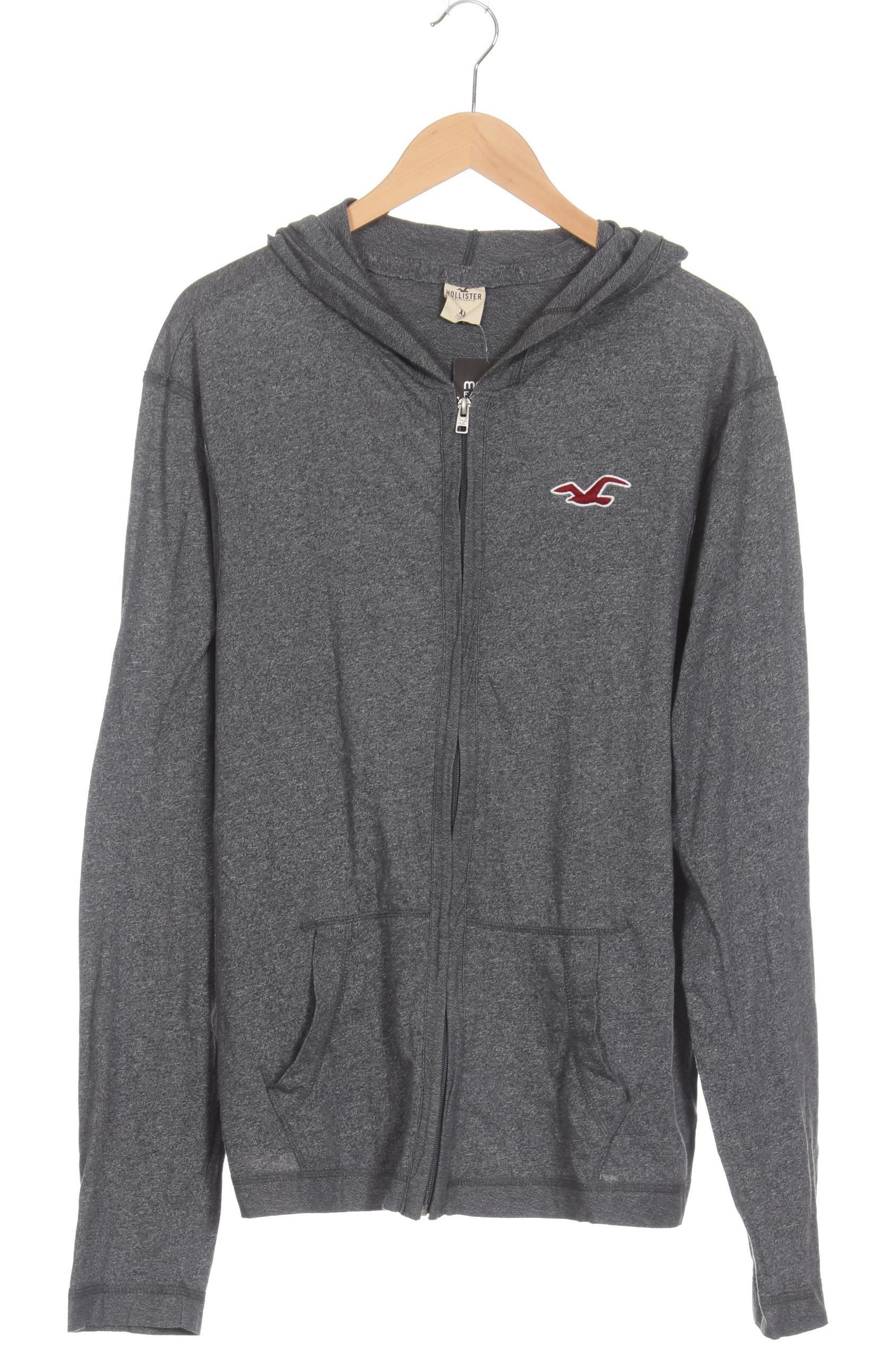 

Hollister Herren Kapuzenpullover, grau, Gr.