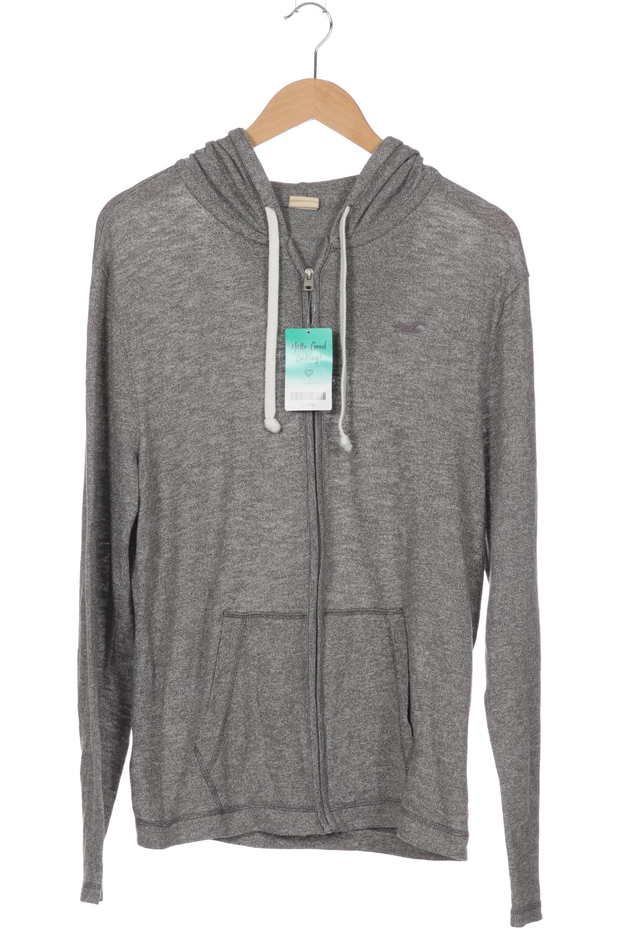 

Hollister Herren Kapuzenpullover, grau, Gr.
