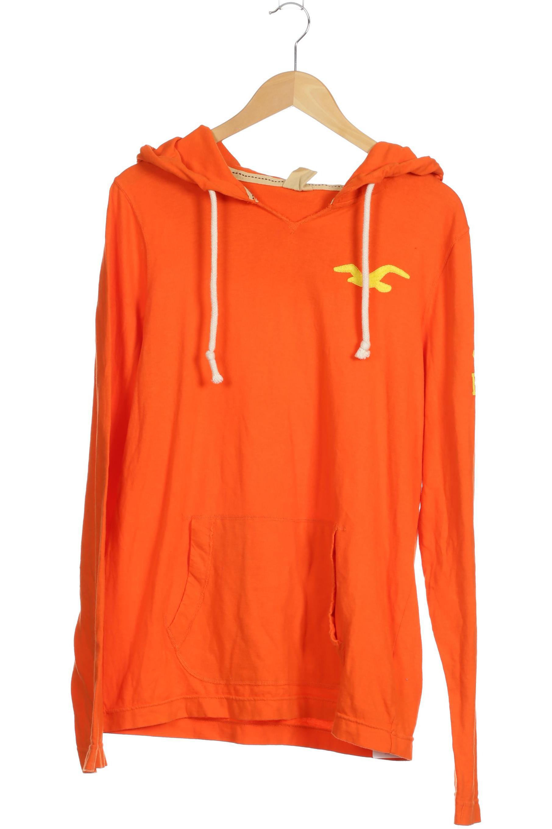 

Hollister Herren Kapuzenpullover, orange, Gr.