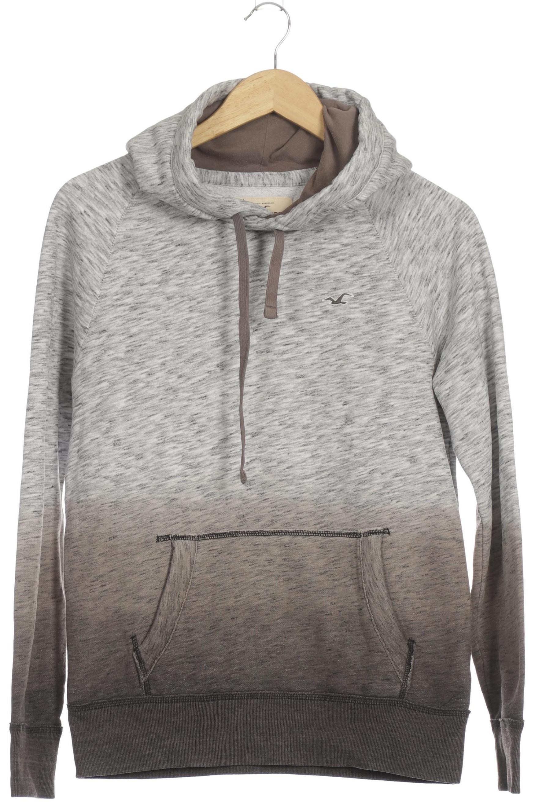 

Hollister Herren Kapuzenpullover, grau, Gr.