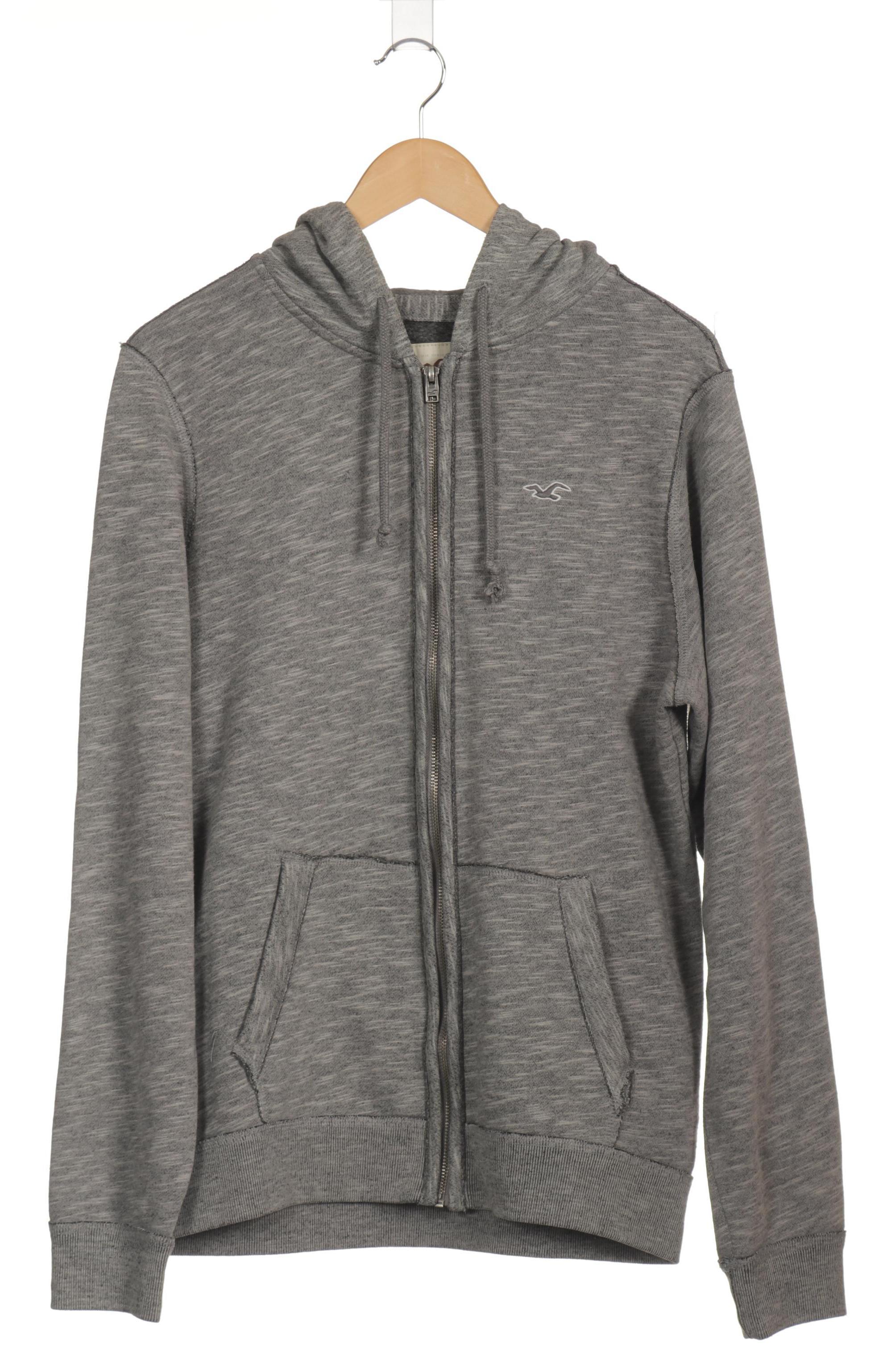 

Hollister Herren Kapuzenpullover, grau, Gr.