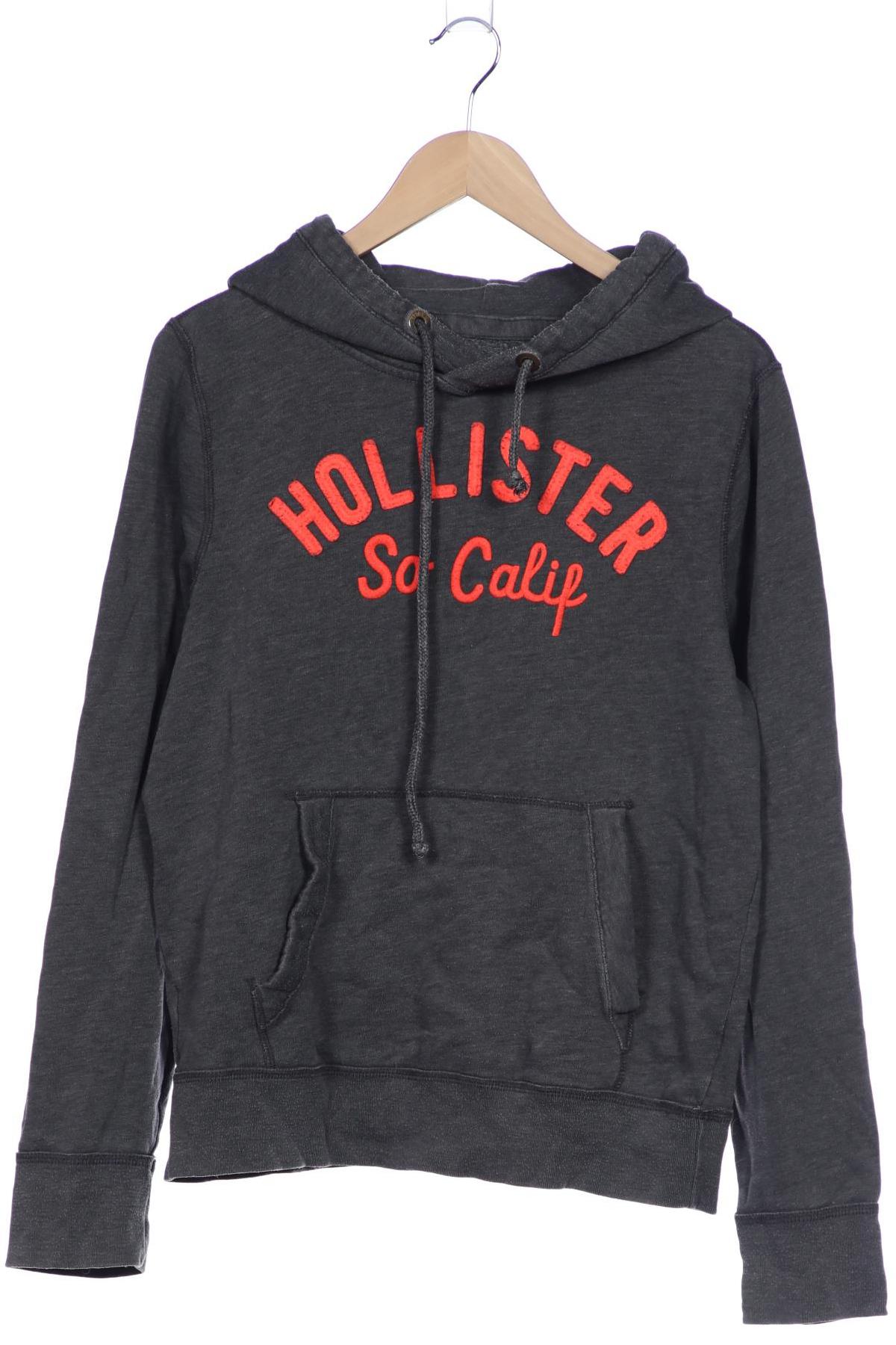 

Hollister Herren Kapuzenpullover, grau, Gr. 52