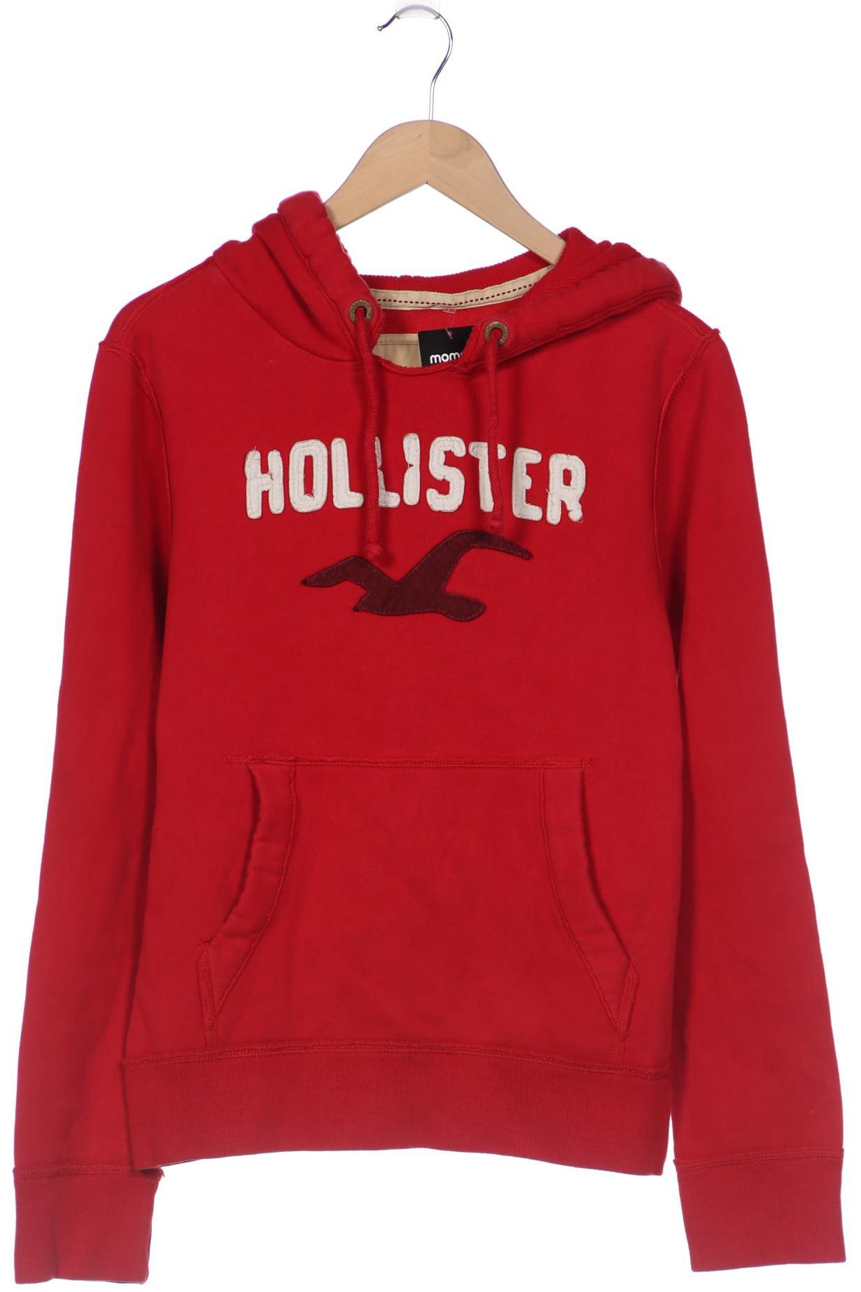 

Hollister Herren Kapuzenpullover, rot, Gr. 46
