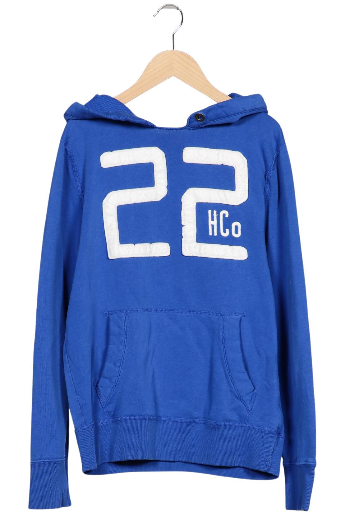 

Hollister Herren Kapuzenpullover, blau, Gr. 48