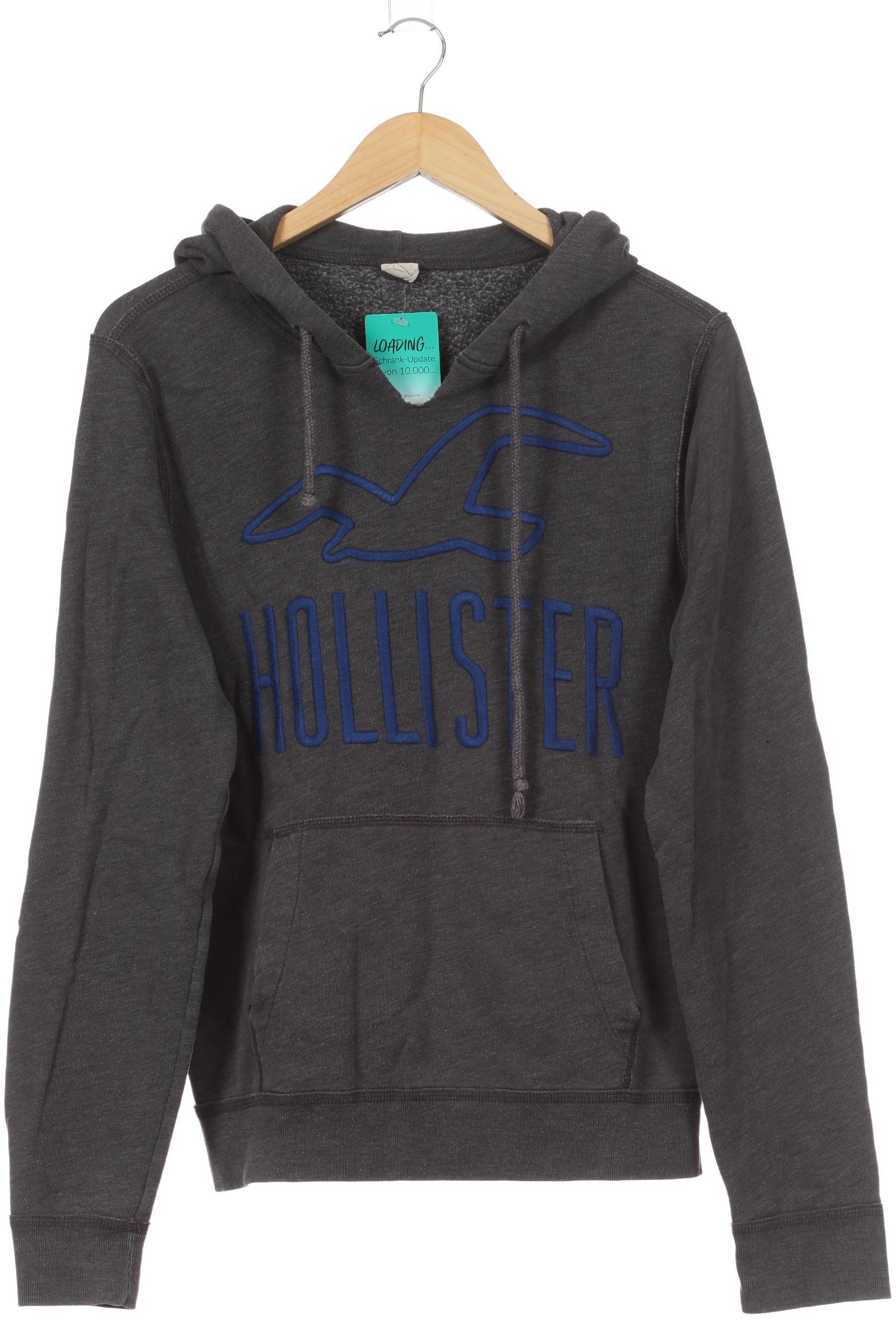 

Hollister Herren Kapuzenpullover, grau, Gr.