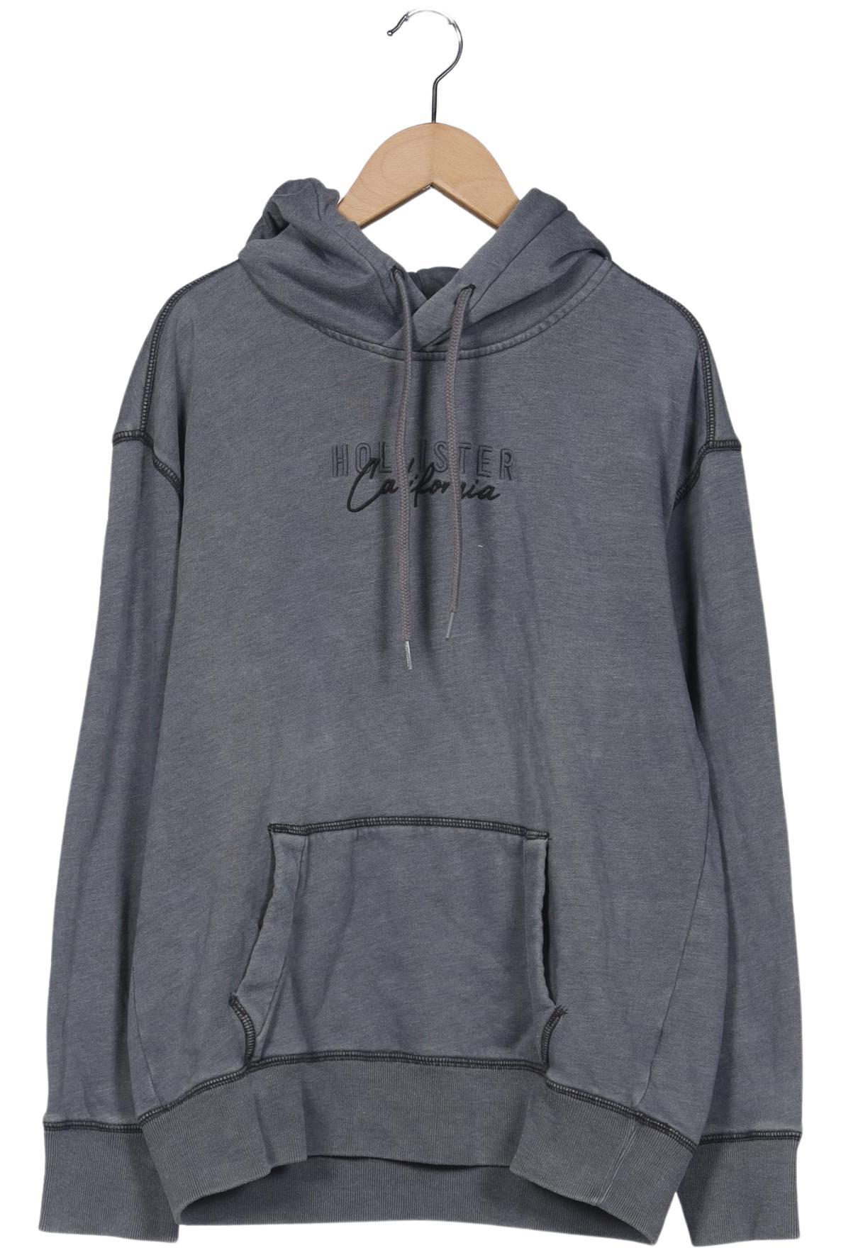 

Hollister Herren Kapuzenpullover, grau, Gr. 44