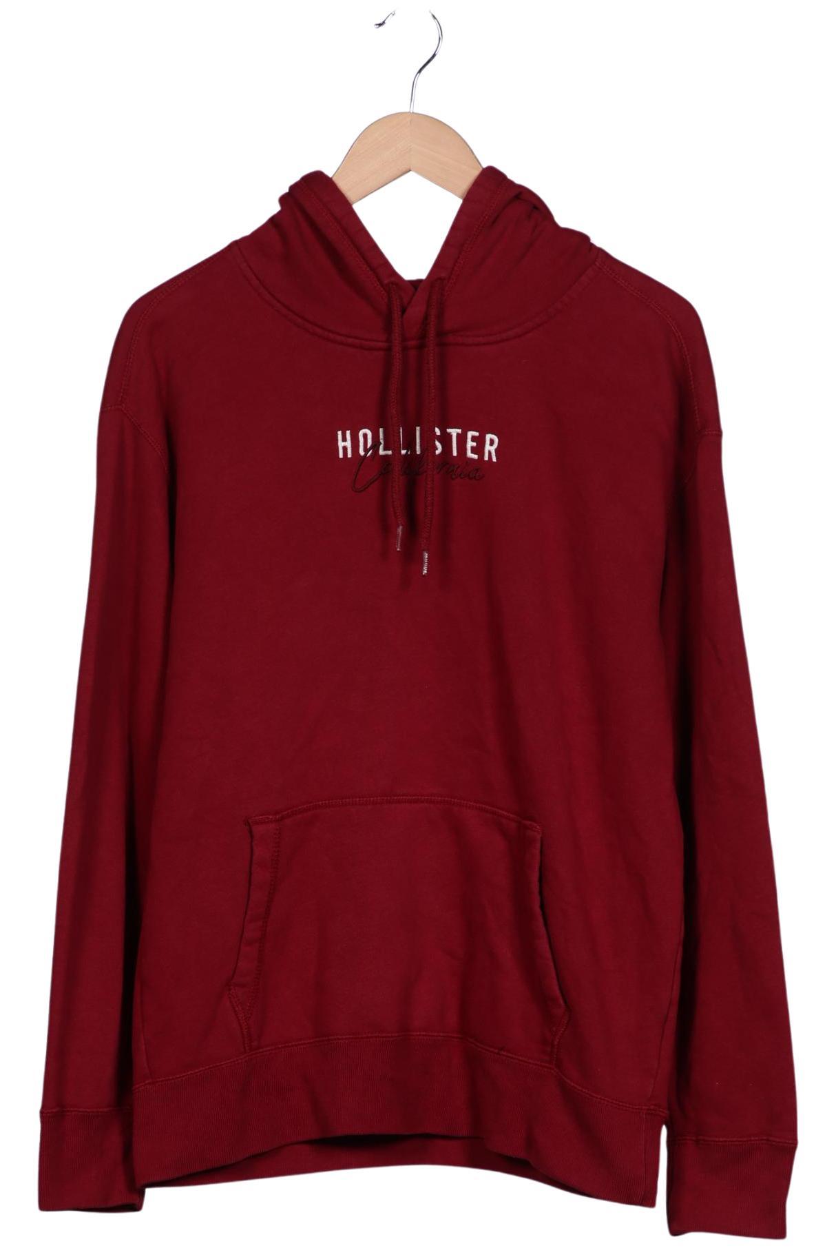 

Hollister Herren Kapuzenpullover, rot, Gr. 52