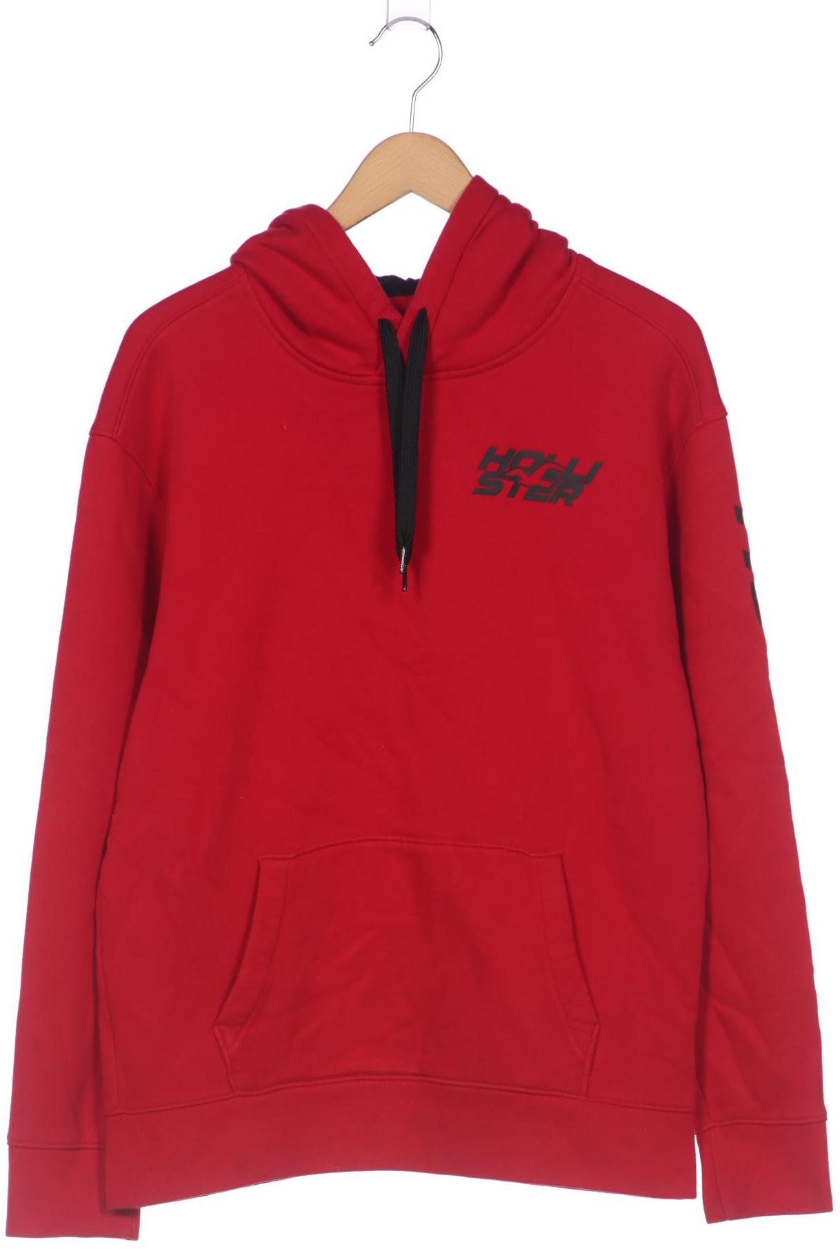 

Hollister Herren Kapuzenpullover, rot, Gr. 48