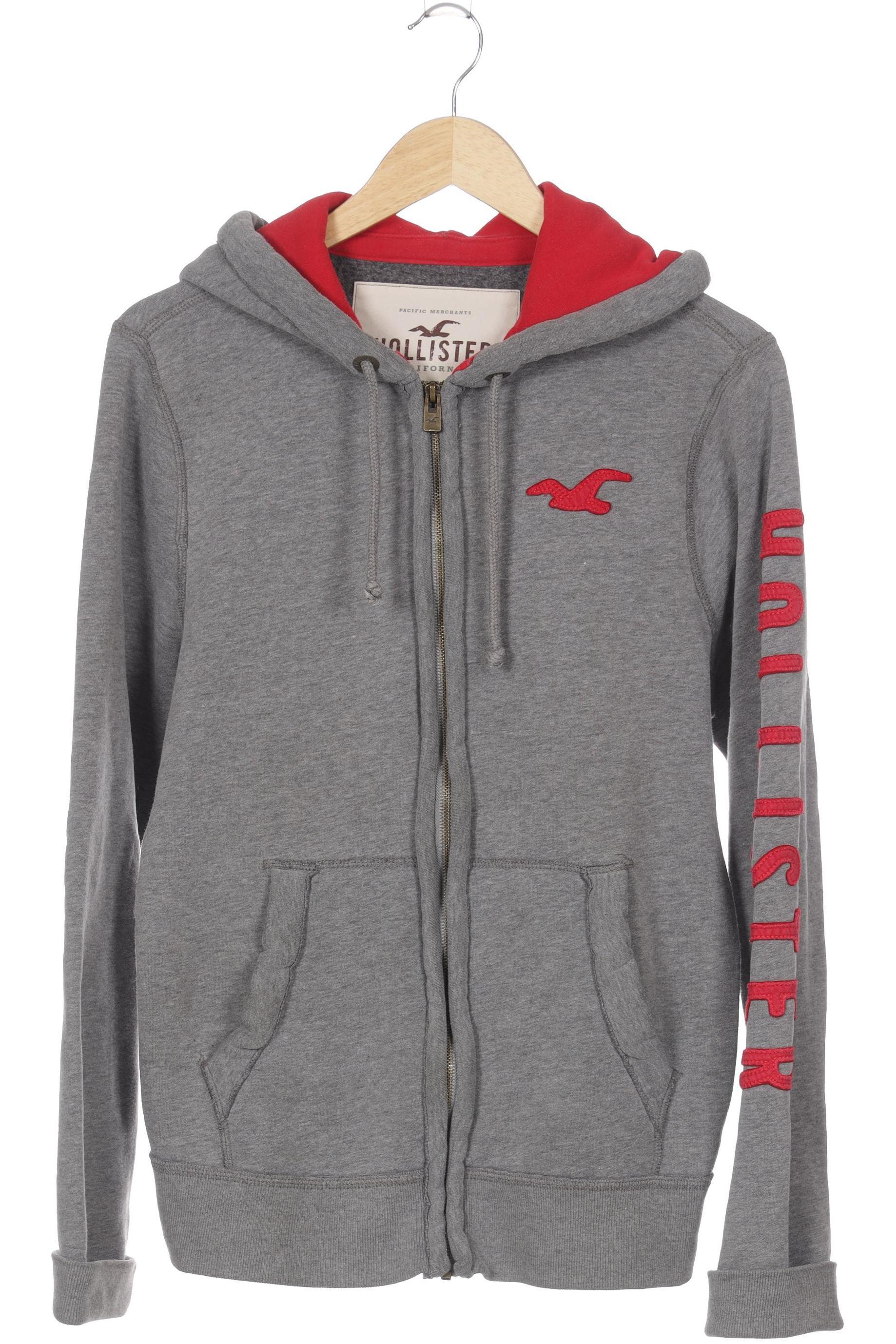 

Hollister Herren Kapuzenpullover, grau, Gr. 52