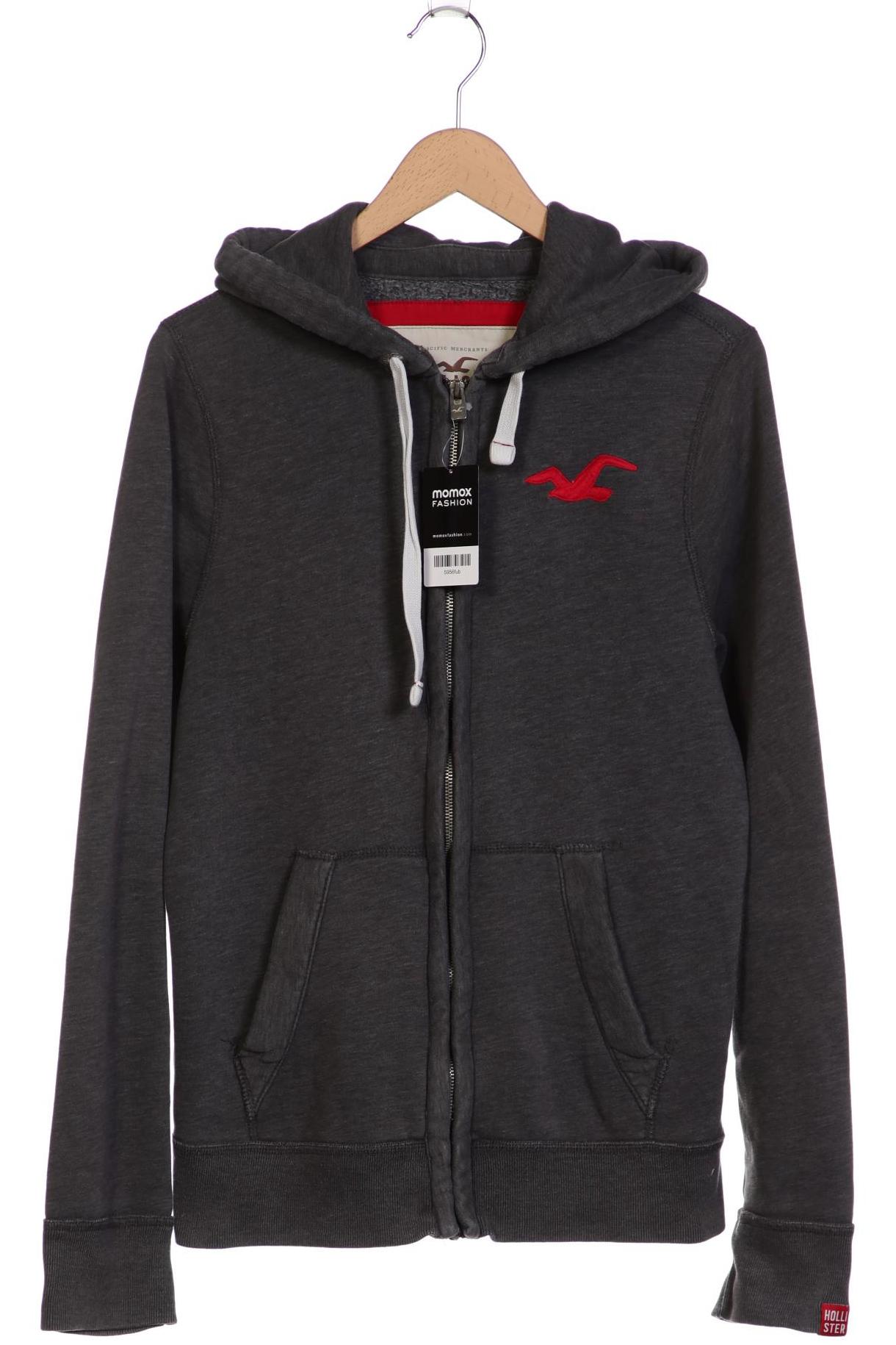 

Hollister Herren Kapuzenpullover, grau, Gr. 52