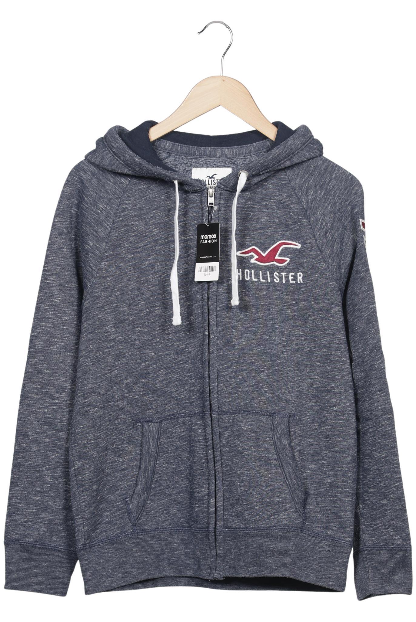 

Hollister Herren Kapuzenpullover, blau, Gr. 46
