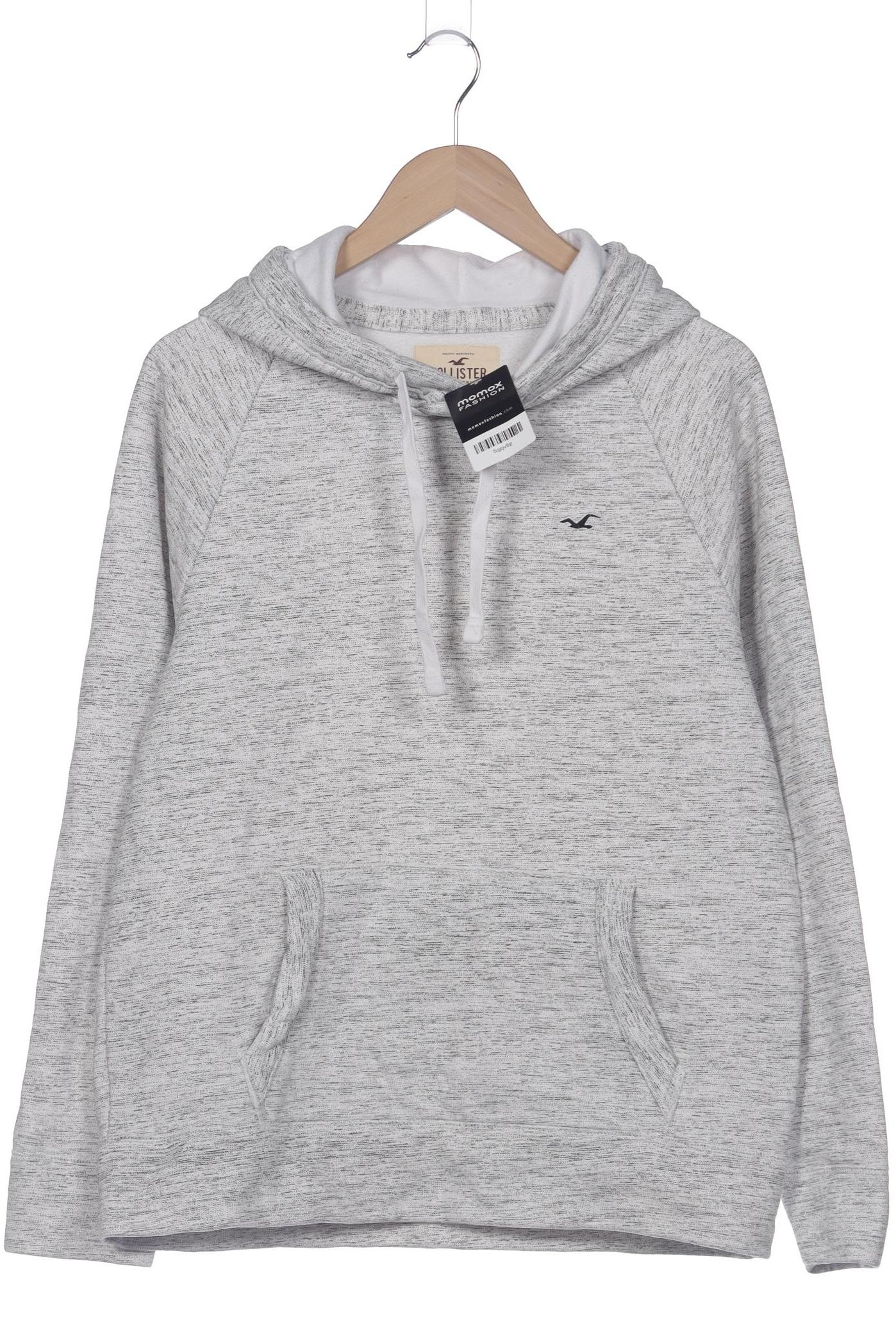 

Hollister Herren Kapuzenpullover, grau, Gr. 48