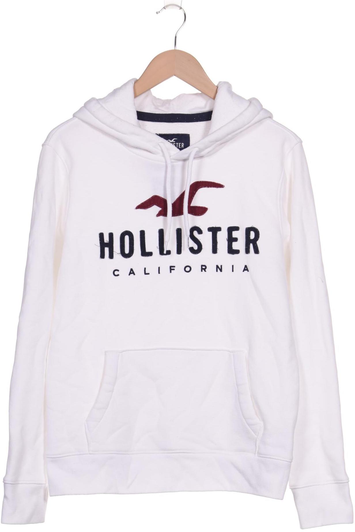 

Hollister Herren Kapuzenpullover, weiß, Gr. 48