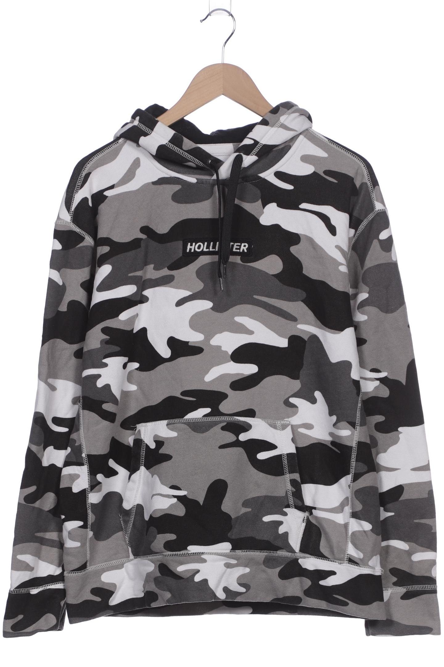 Thumbnail - Hollister Herren Kapuzenpullover, grau, Gr. 52
