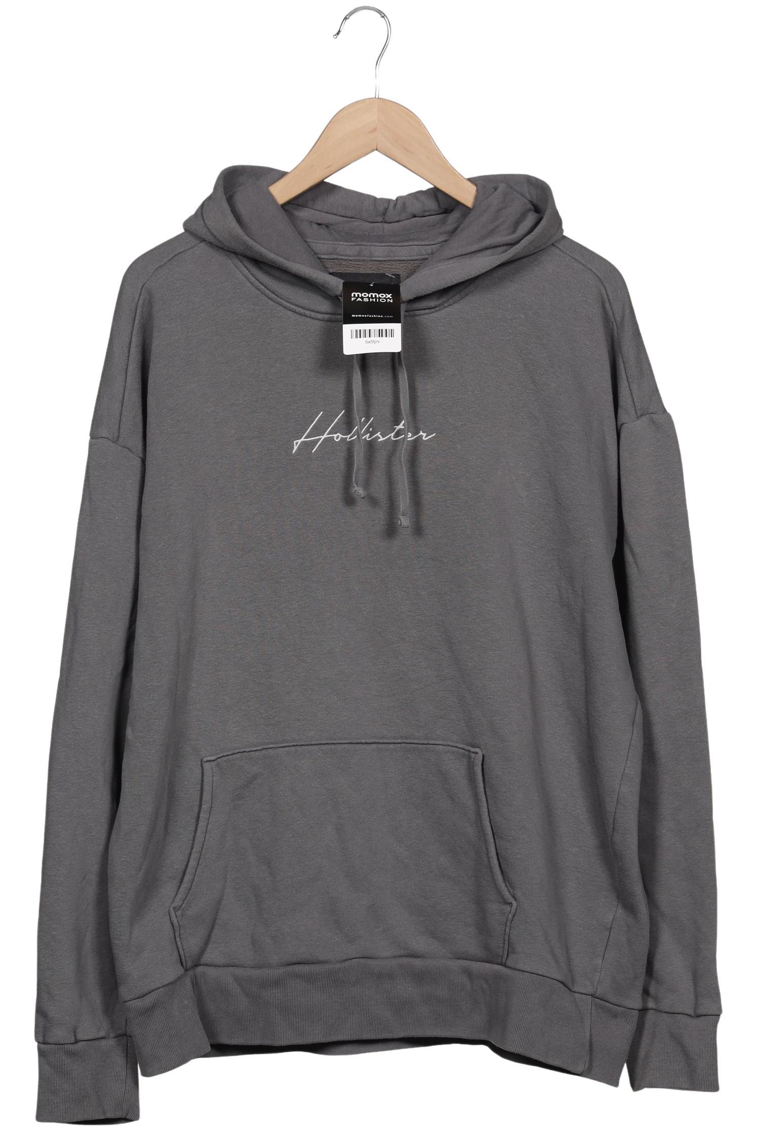 

Hollister Herren Kapuzenpullover, grau, Gr. 54
