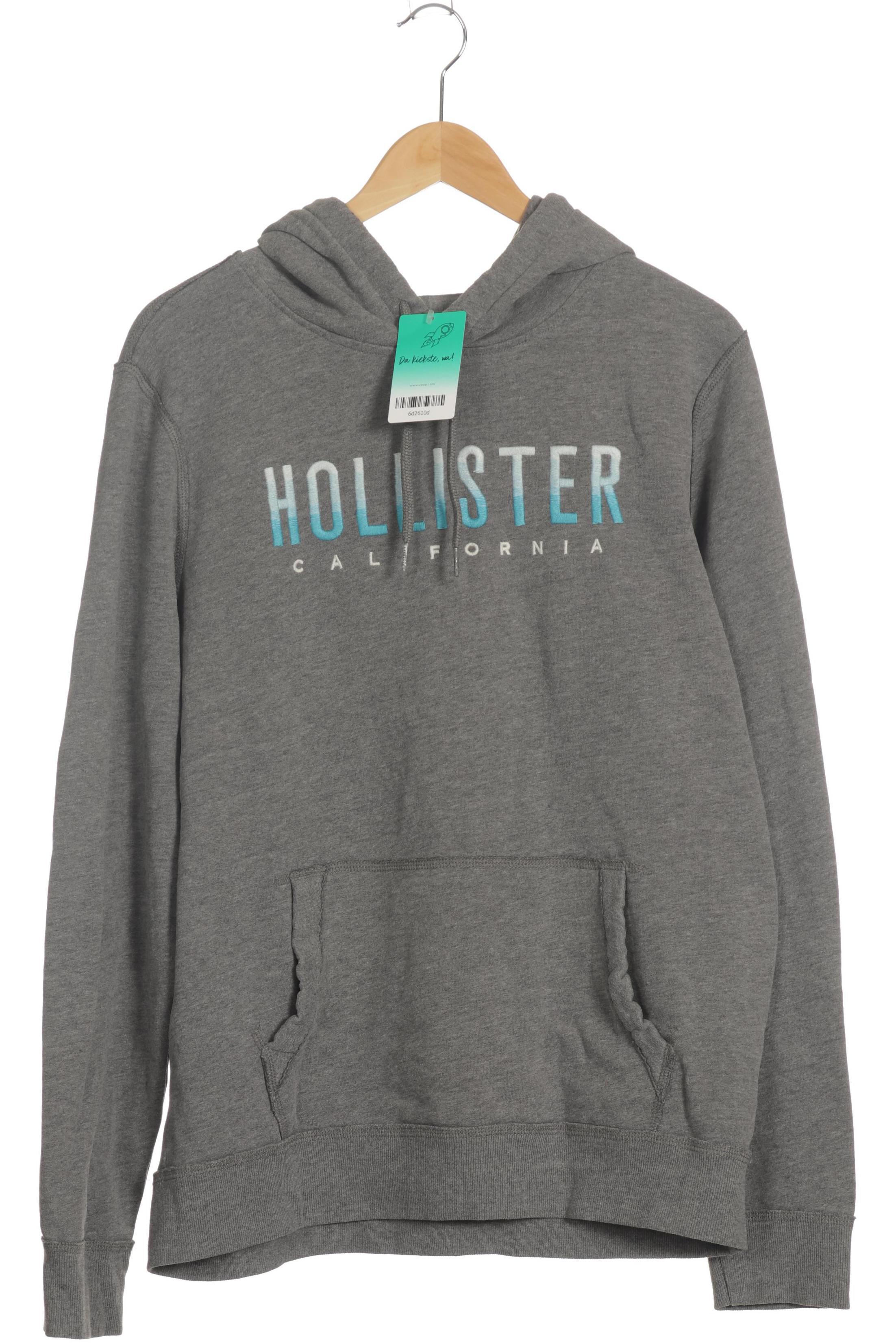 

Hollister Herren Kapuzenpullover, grau, Gr.