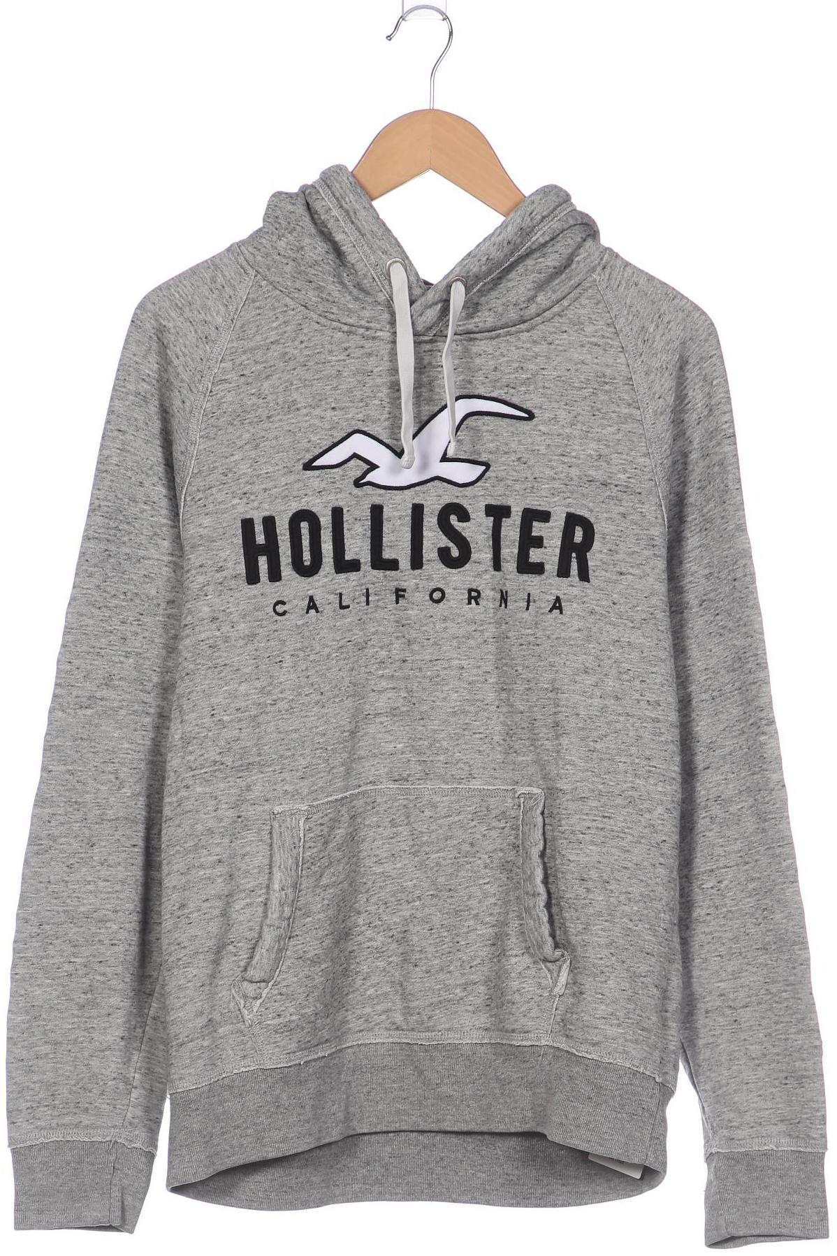 

Hollister Herren Kapuzenpullover, grau, Gr. 52