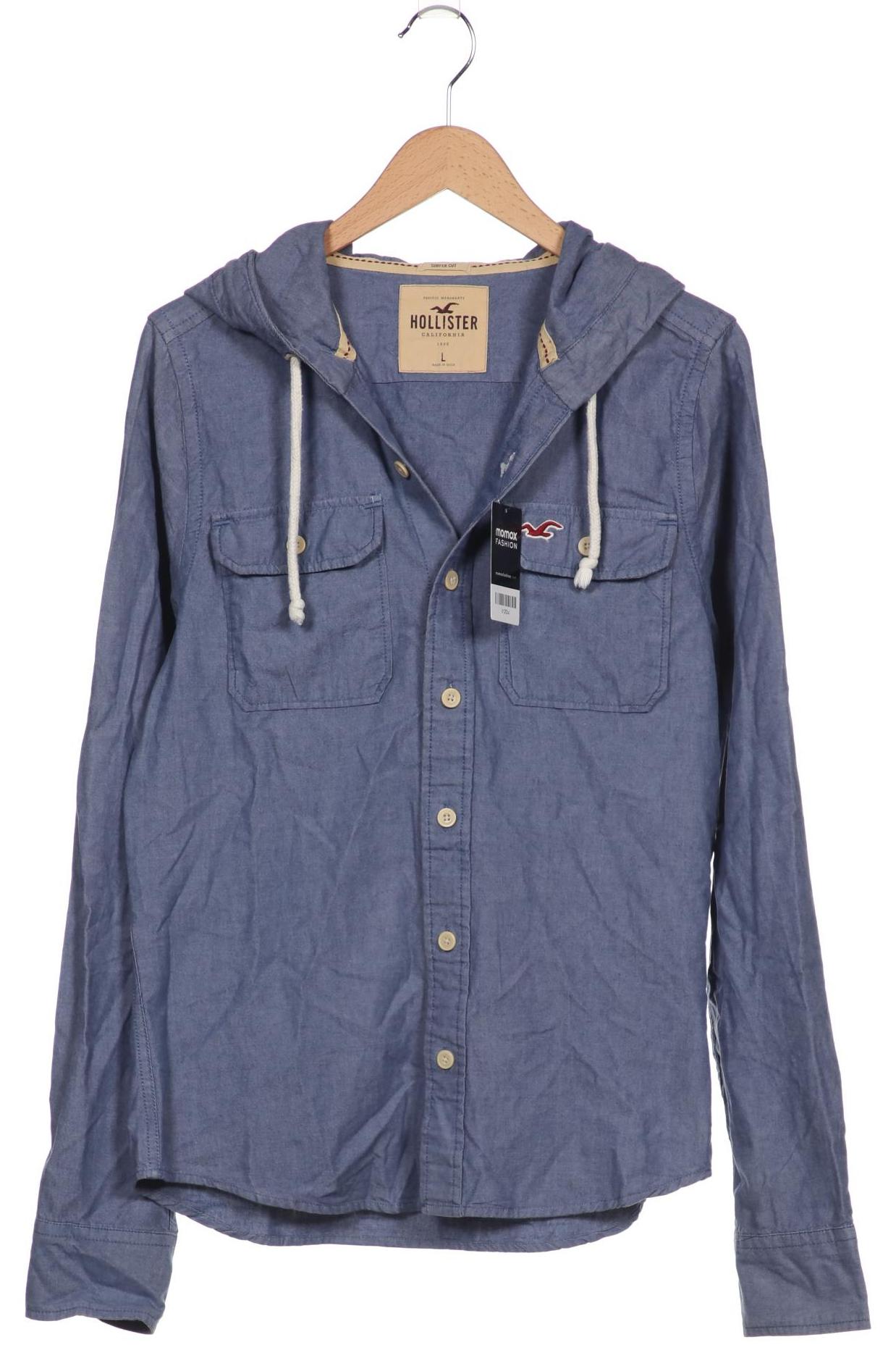 

Hollister Herren Kapuzenpullover, blau, Gr. 52