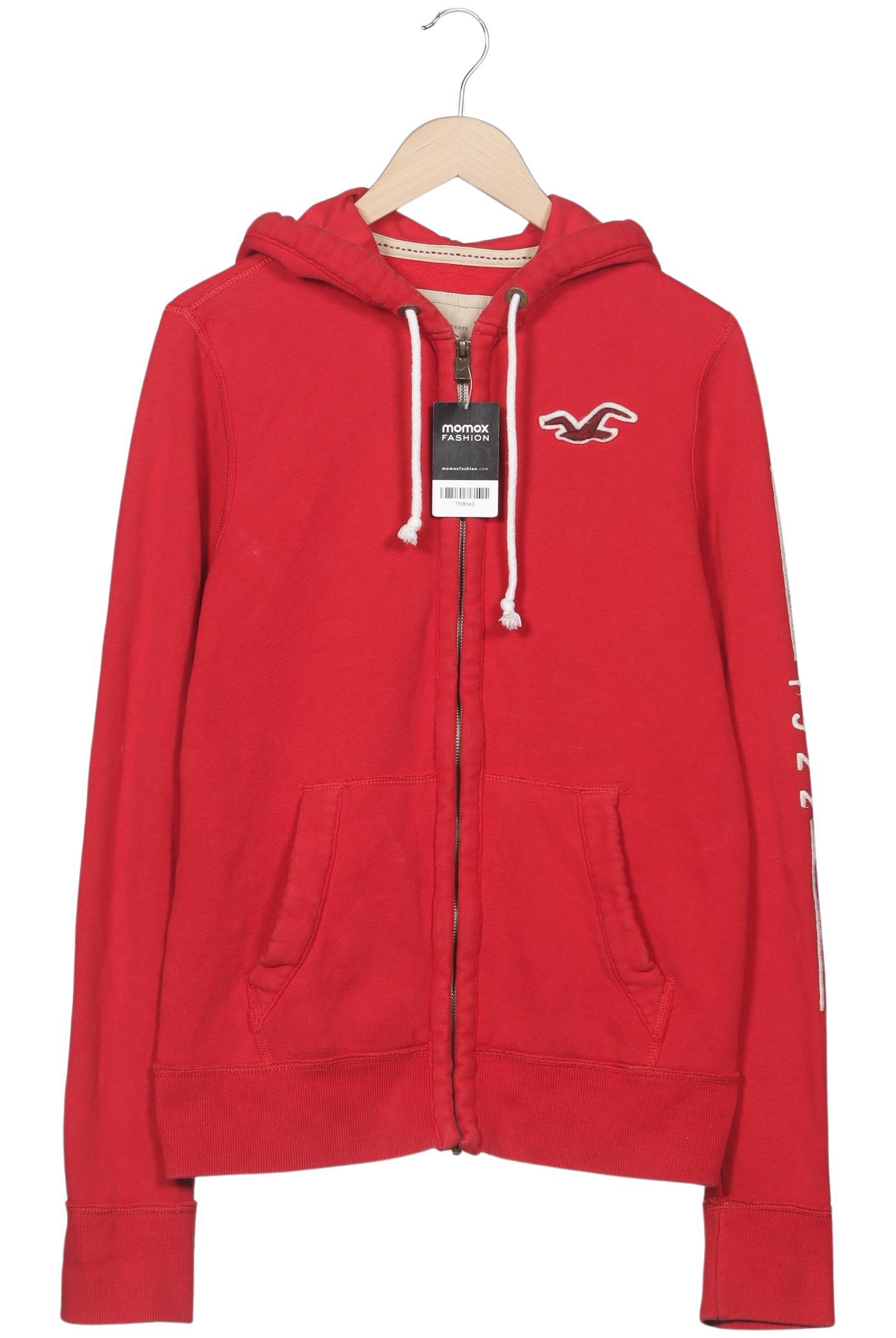 

Hollister Herren Kapuzenpullover, rot, Gr. 48