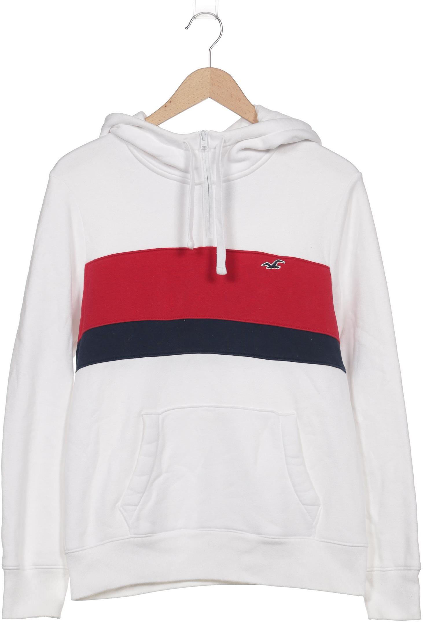 

Hollister Herren Kapuzenpullover, weiß, Gr. 46