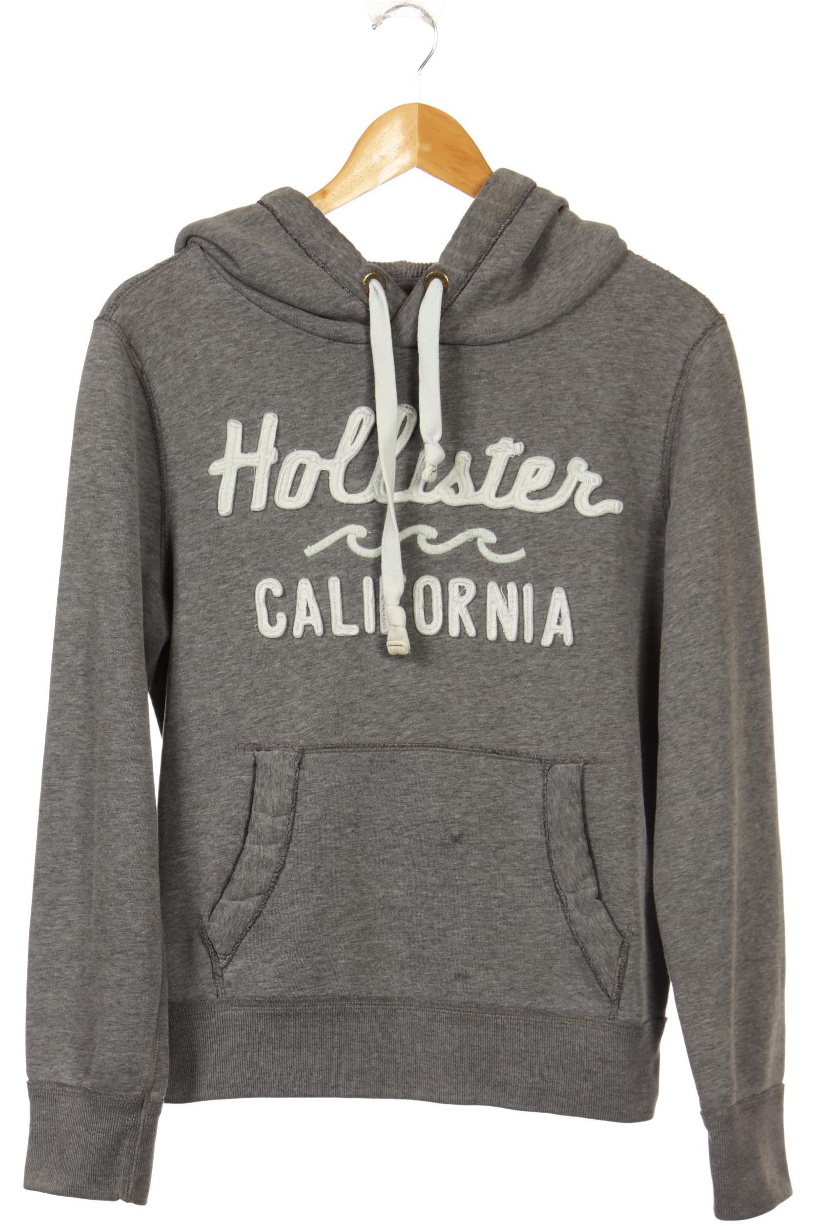 

Hollister Herren Kapuzenpullover, grau, Gr.