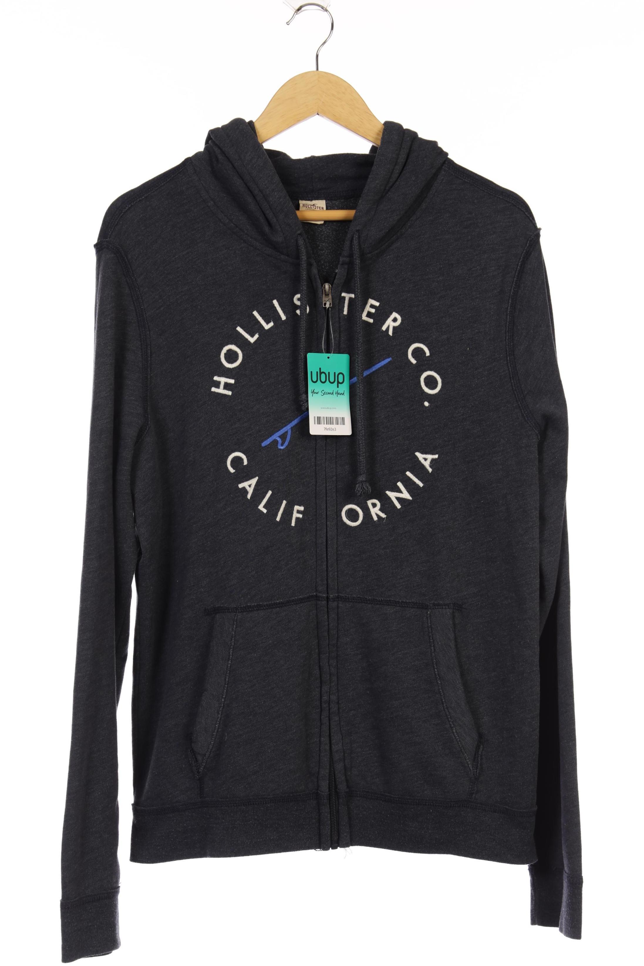 

Hollister Herren Kapuzenpullover, grau, Gr.