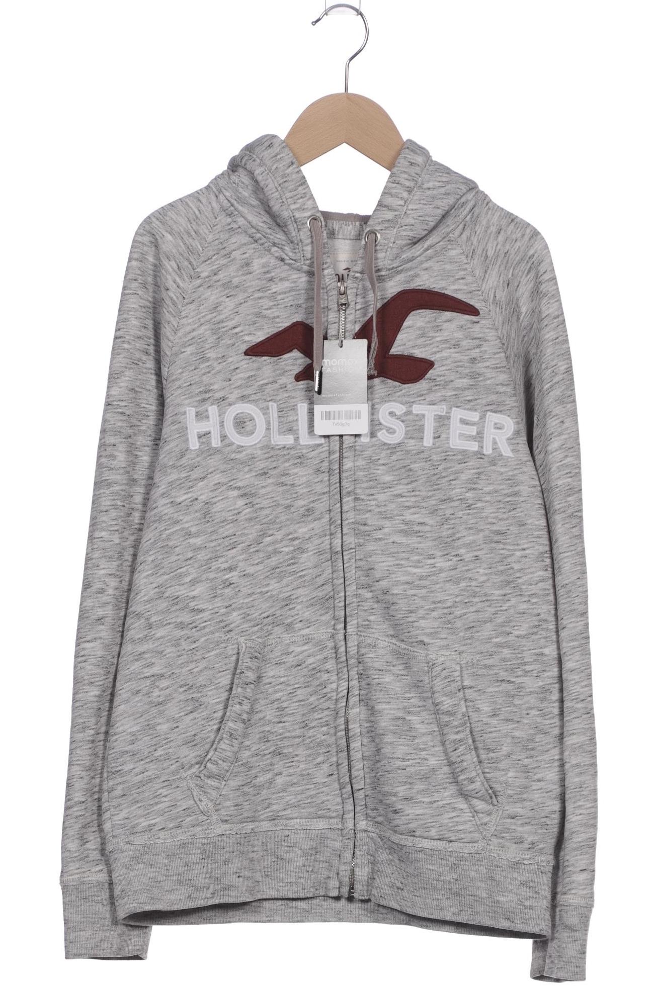 

Hollister Herren Kapuzenpullover, grau, Gr. 46
