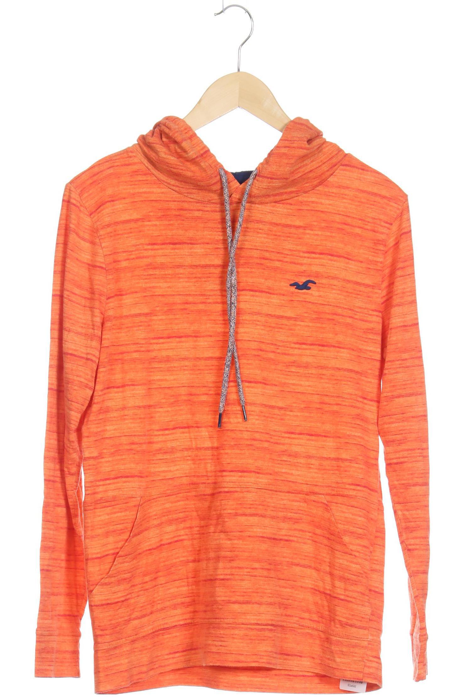 

Hollister Herren Kapuzenpullover, orange, Gr.