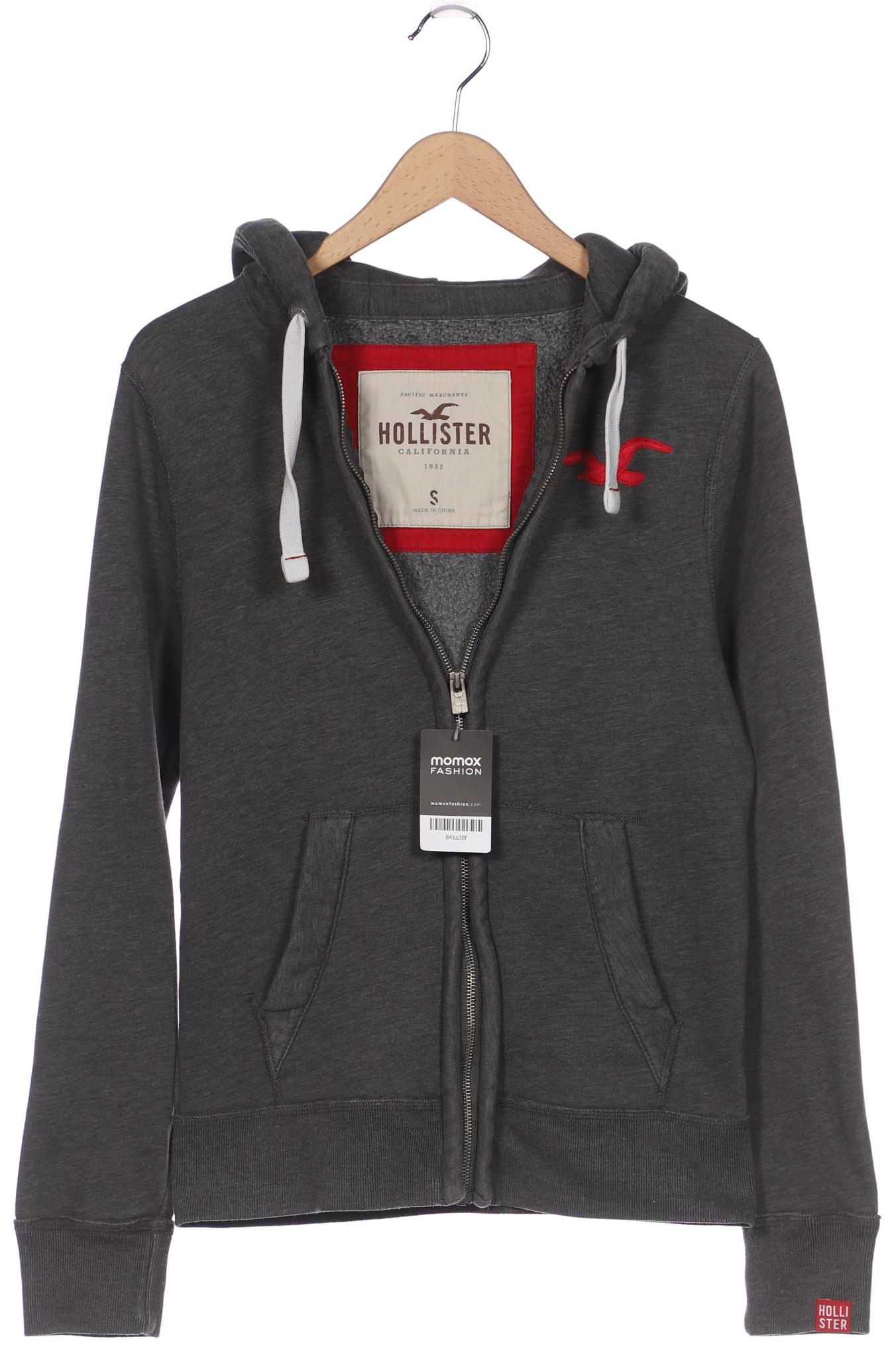 

Hollister Herren Kapuzenpullover, grau, Gr. 46