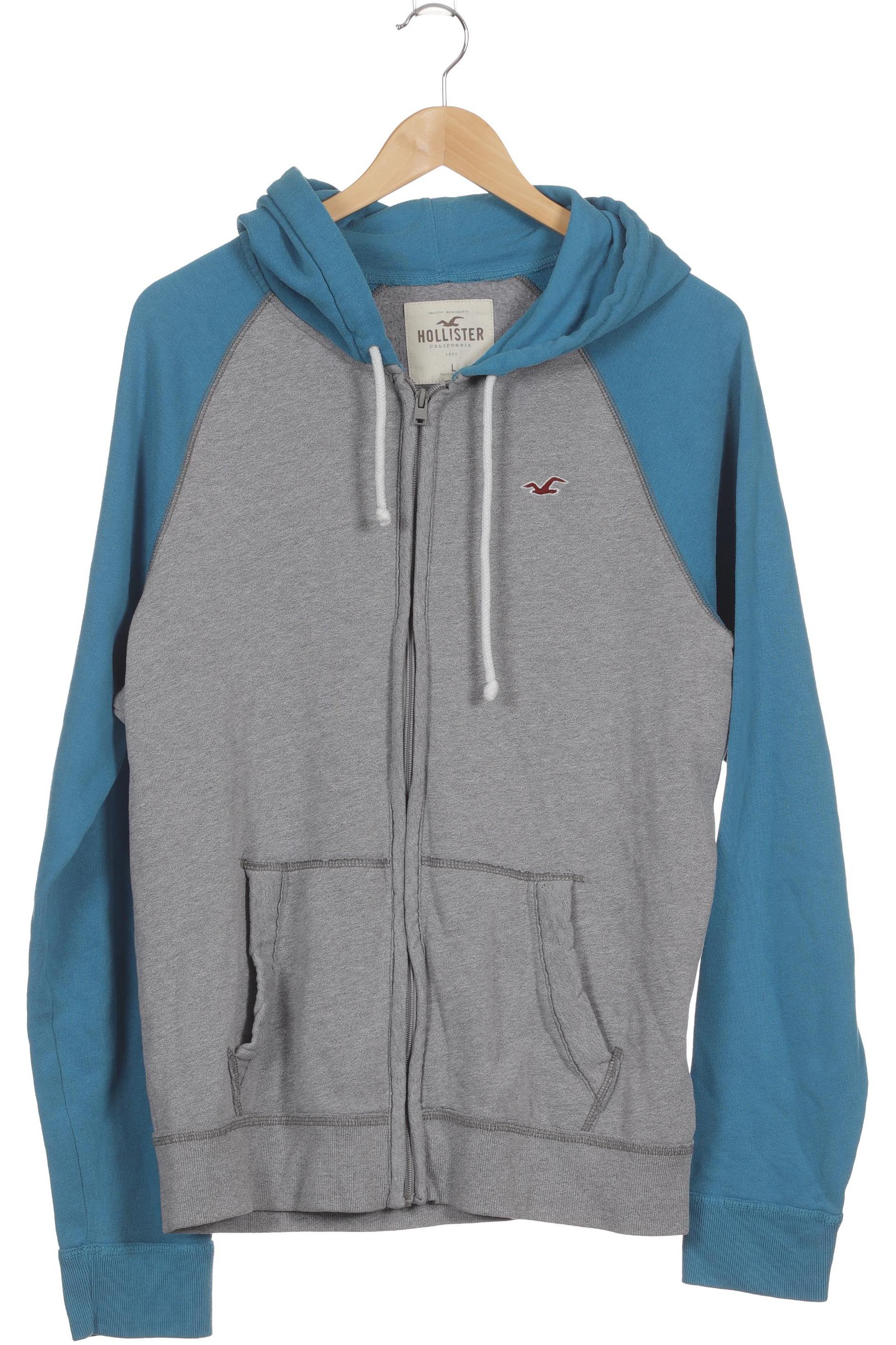 Thumbnail - Hollister Herren Kapuzenpullover, grau, Gr.